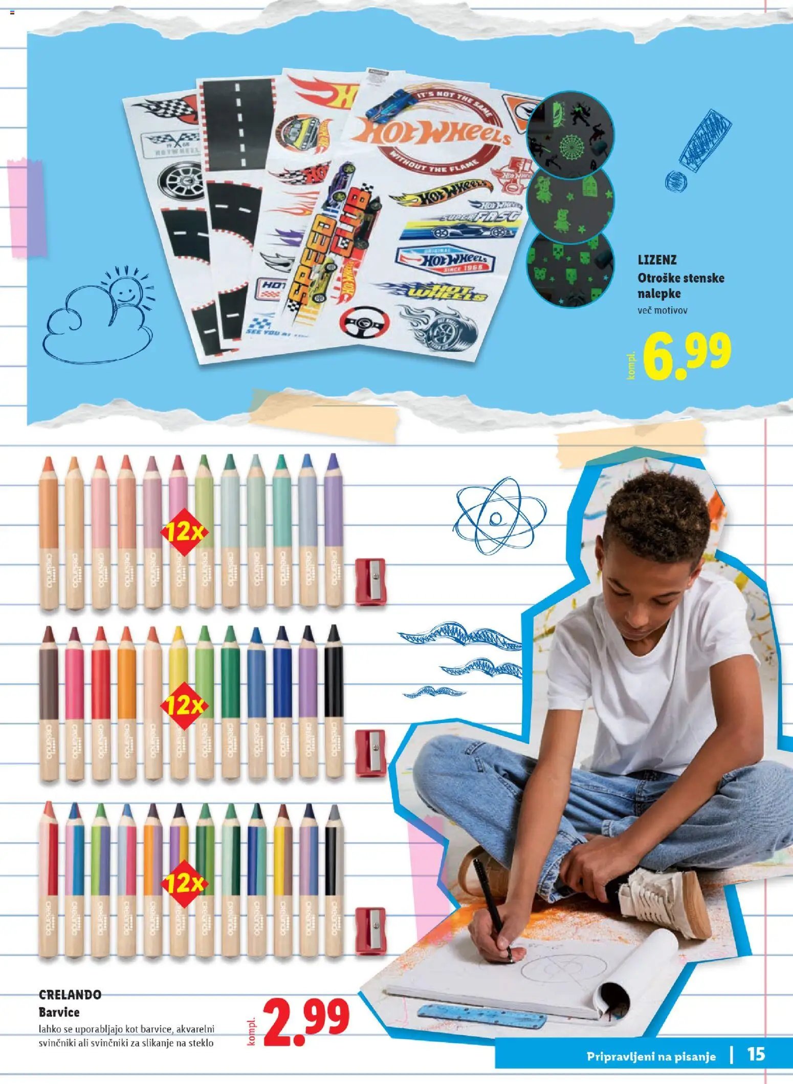 Lidl katalog šolske potrebščine