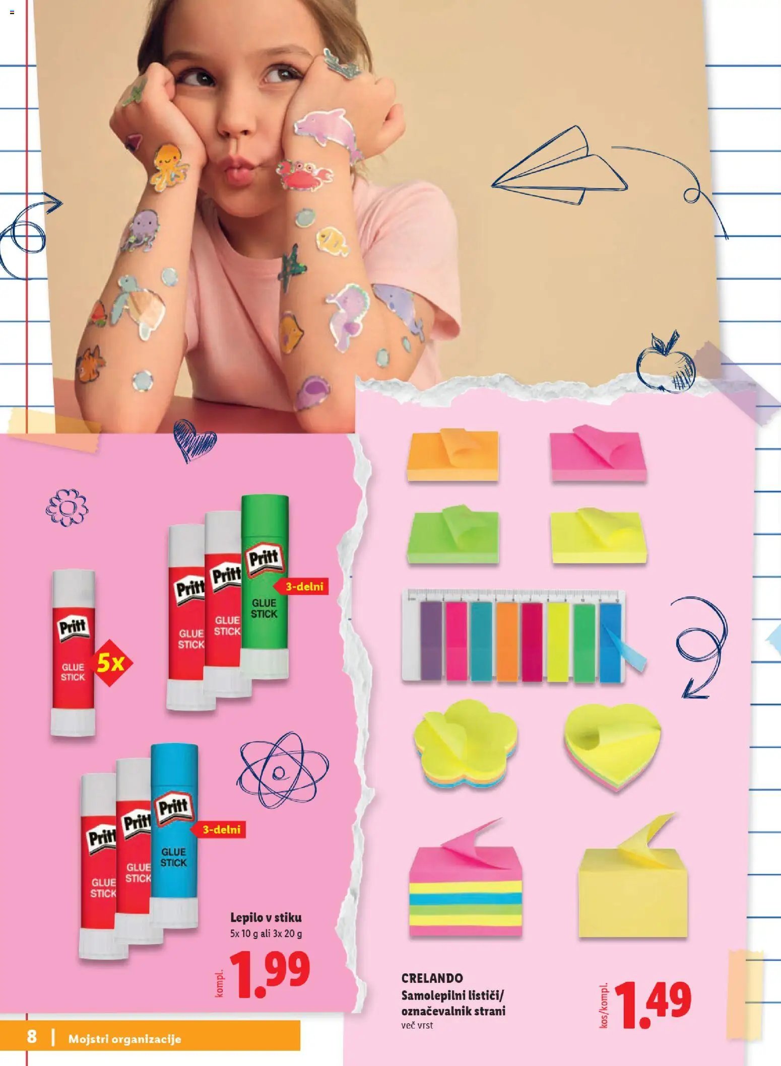 Lidl katalog šolske potrebščine