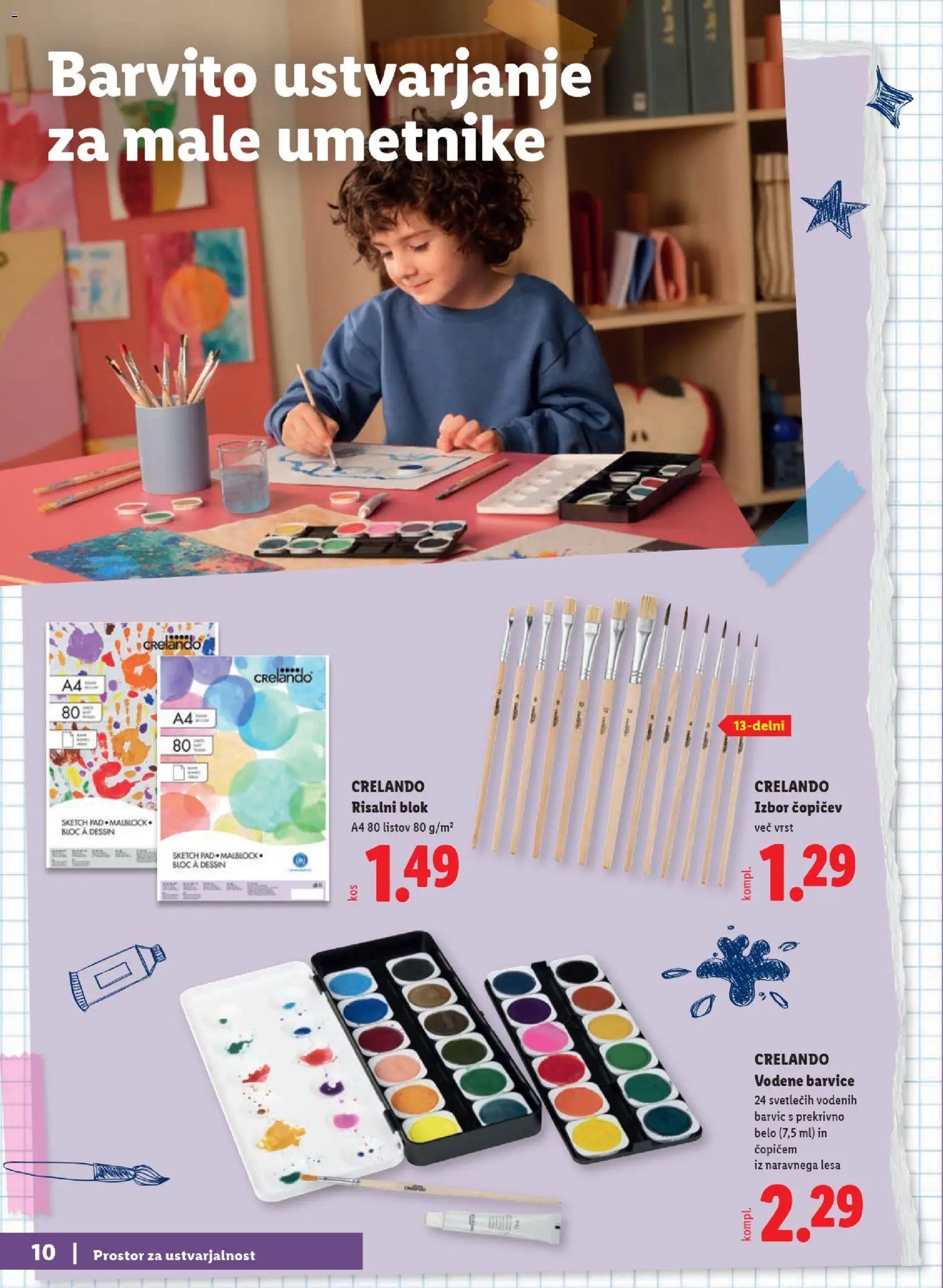 Lidl katalog šolske potrebščine