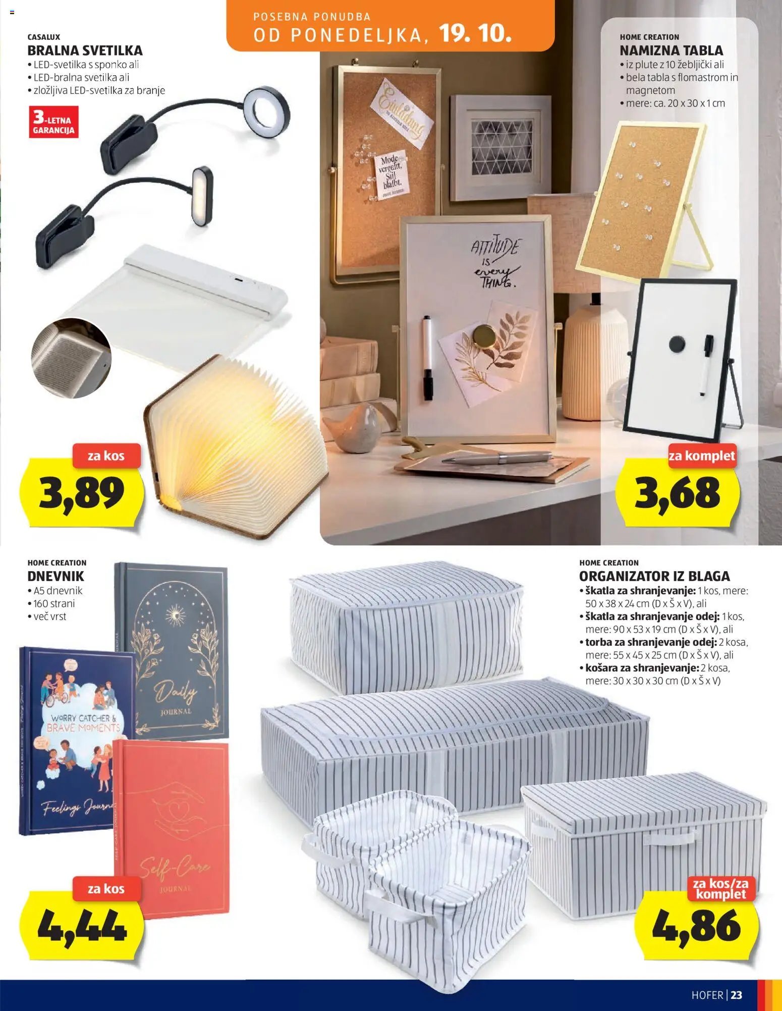 Hofer katalog