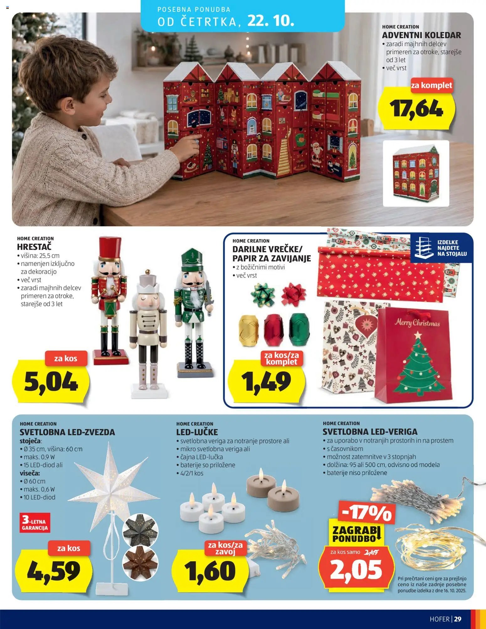 Hofer katalog