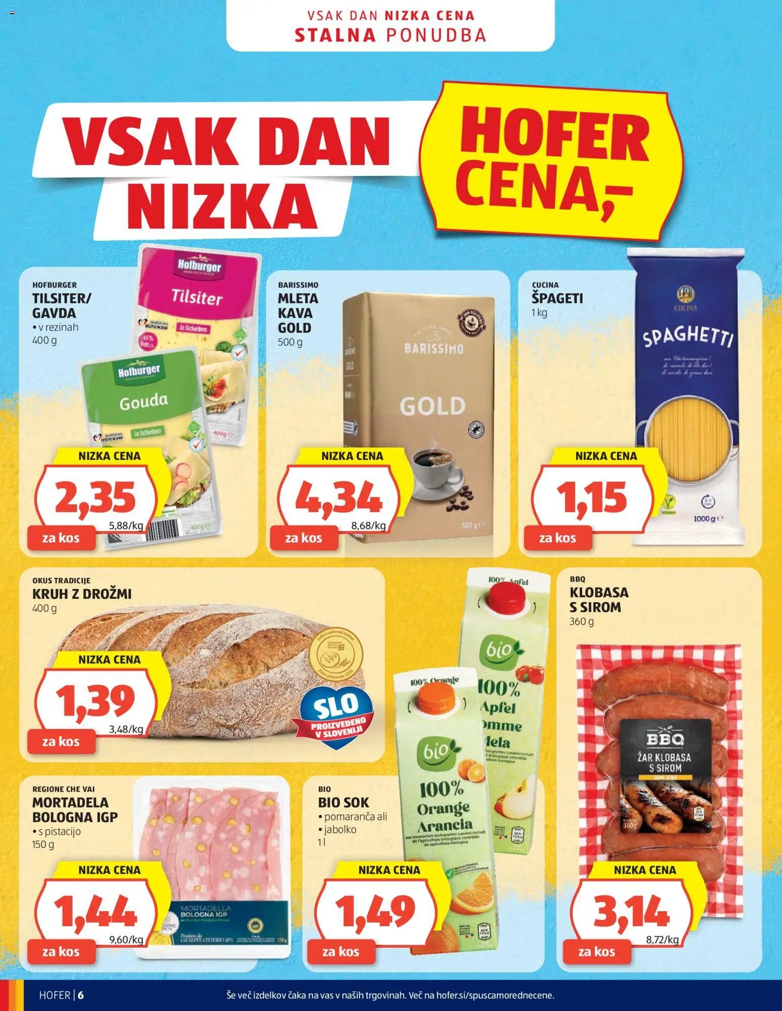 Hofer katalog