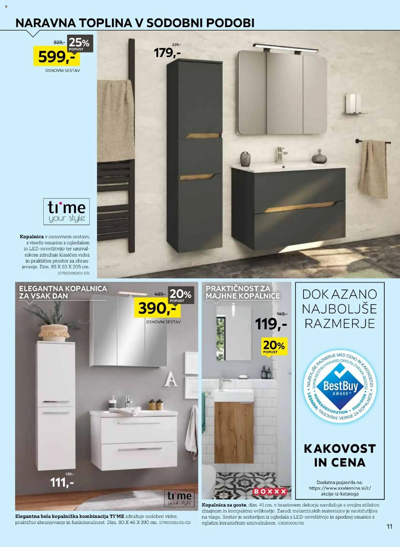 XXXL Lesnina katalog izbrana kakovost