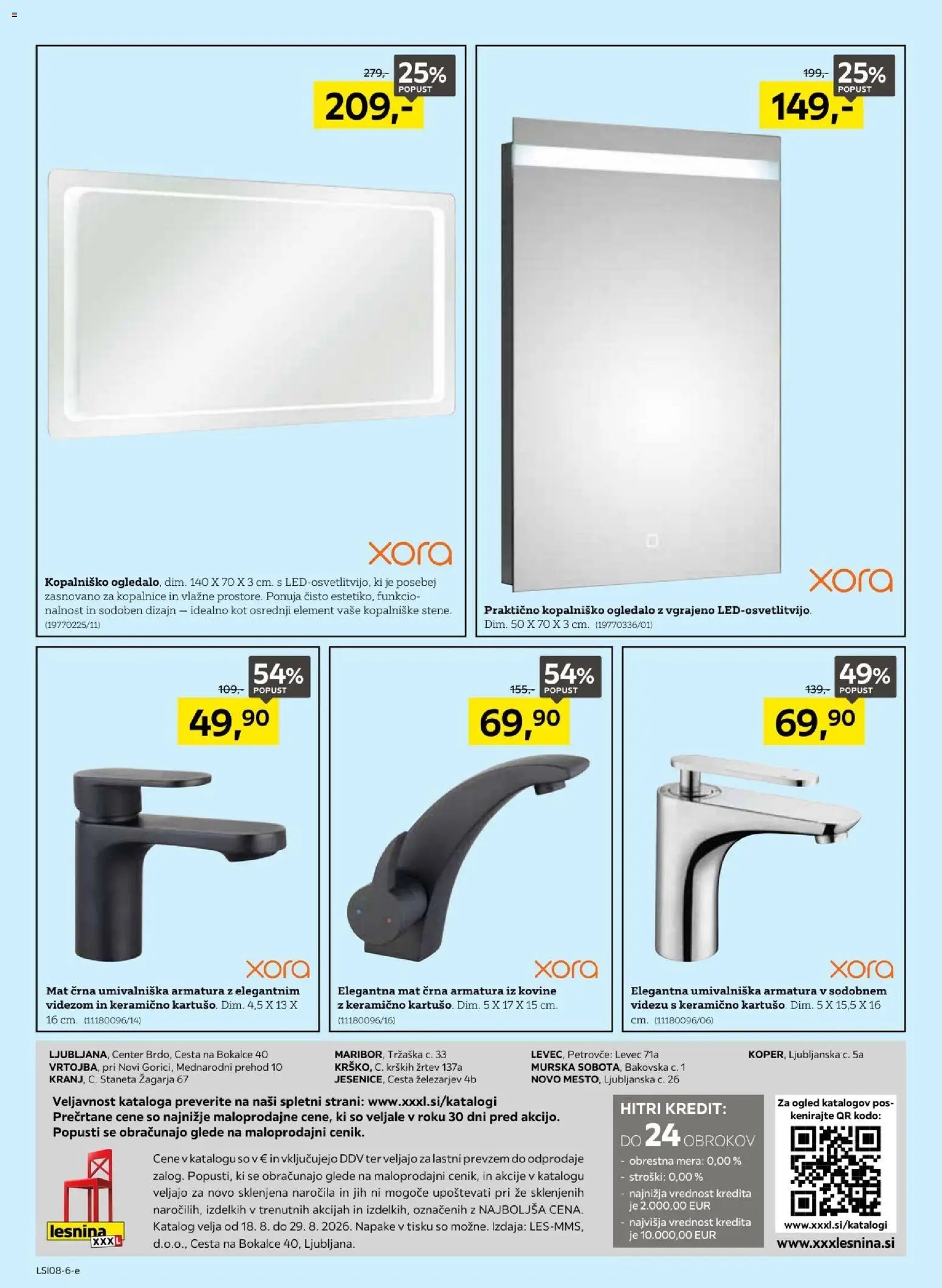 XXXL Lesnina katalog izbrana kakovost