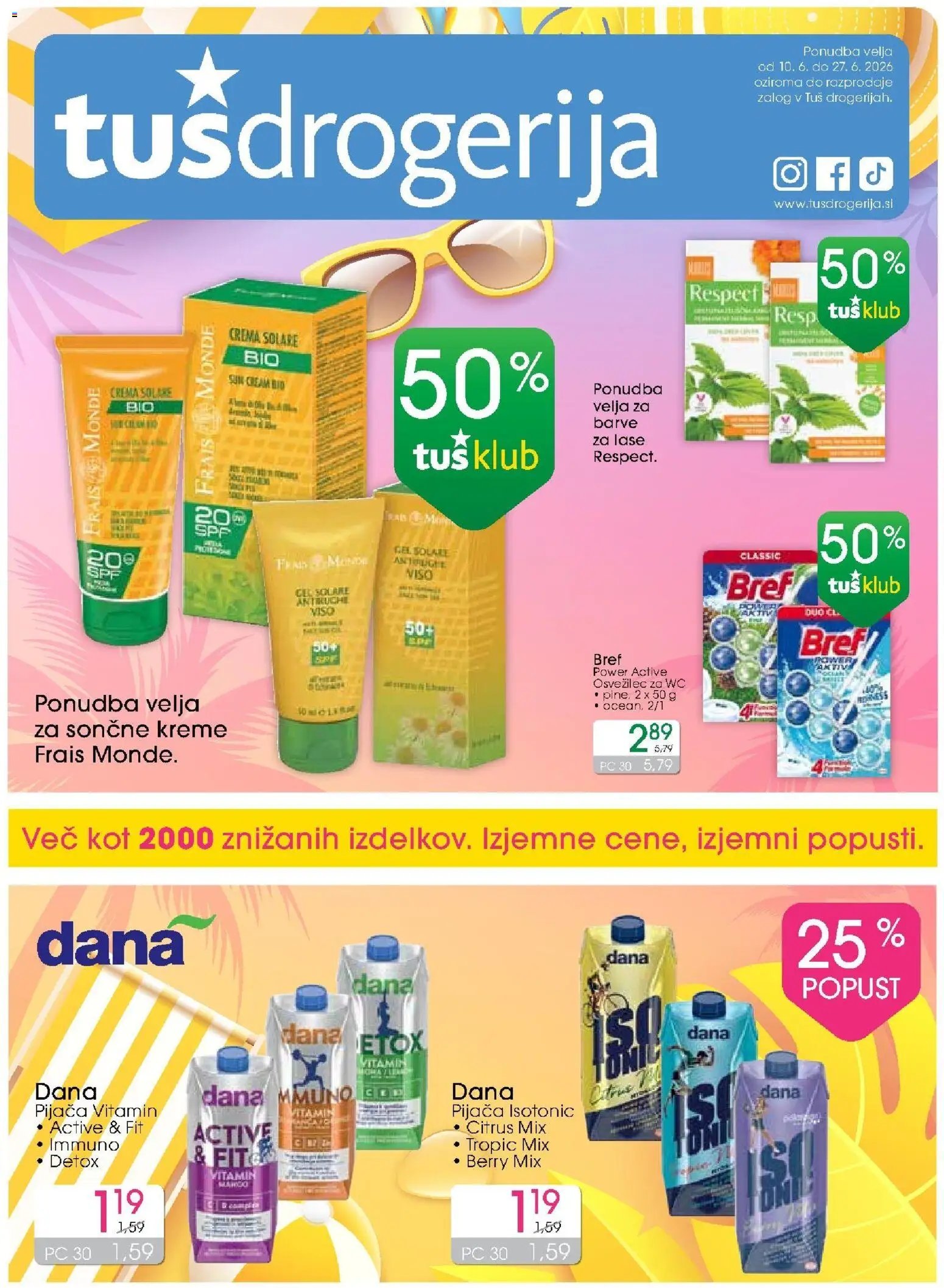 Tuš drogerija katalog