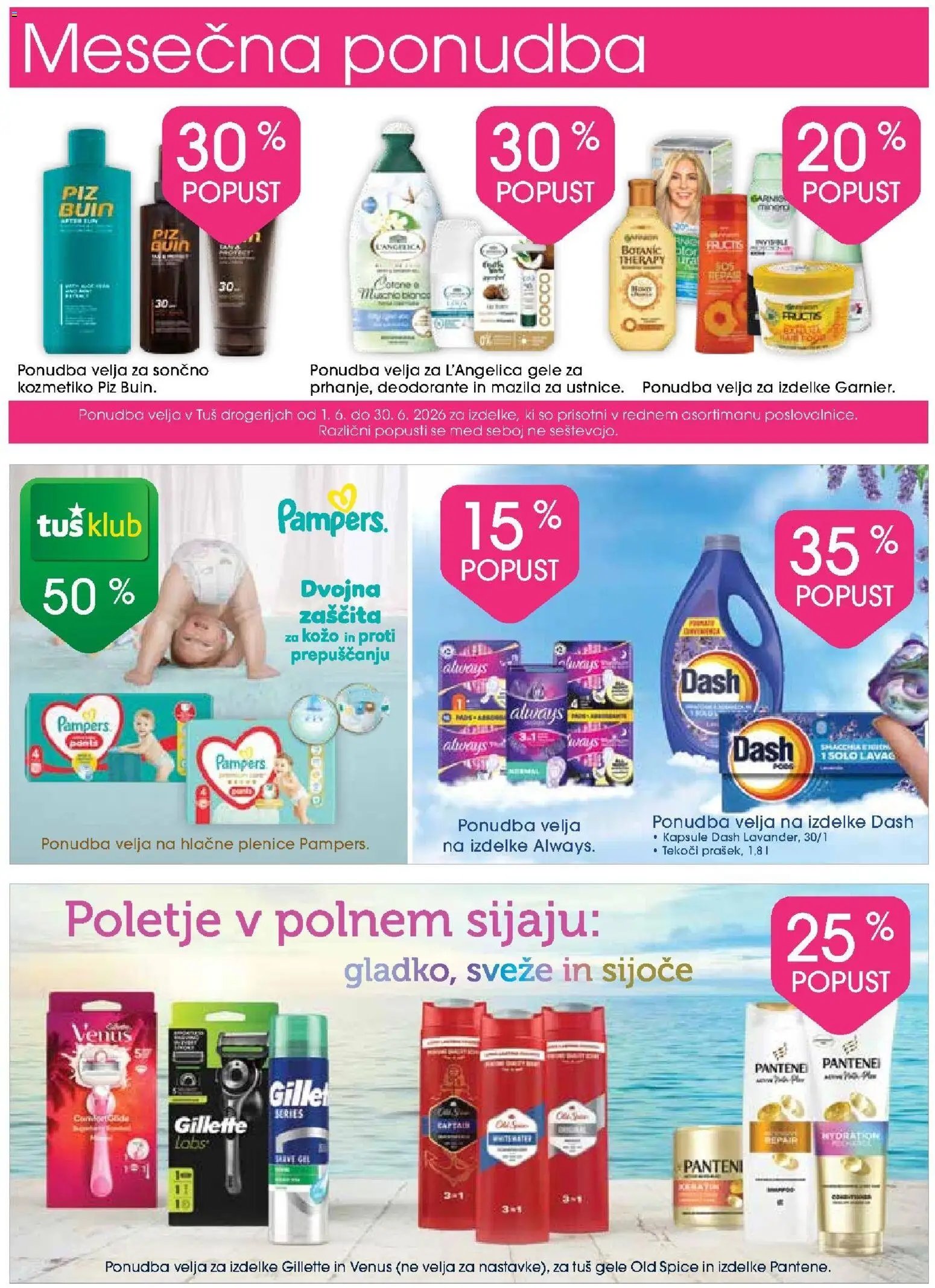 Tuš drogerija katalog