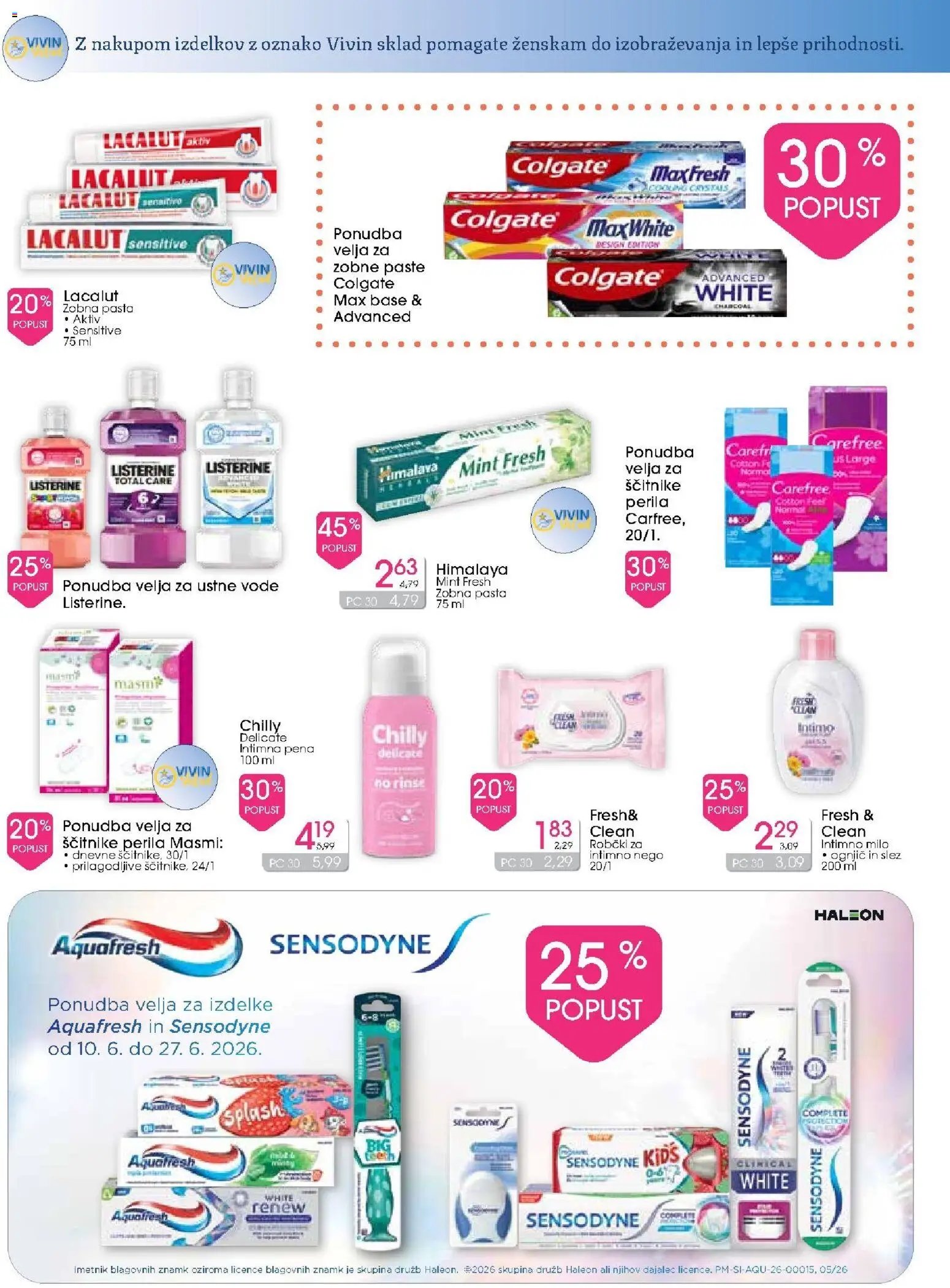 Tuš drogerija katalog
