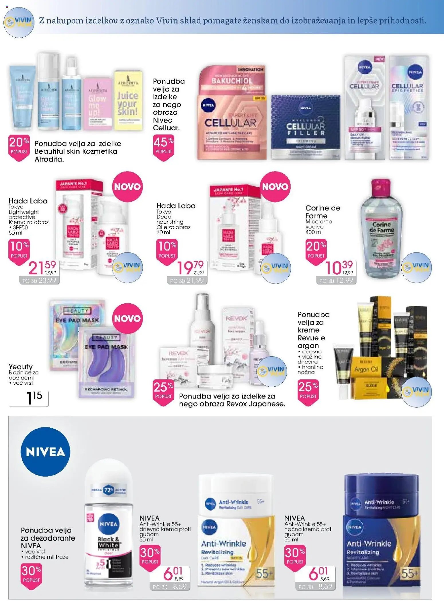 Tuš drogerija katalog