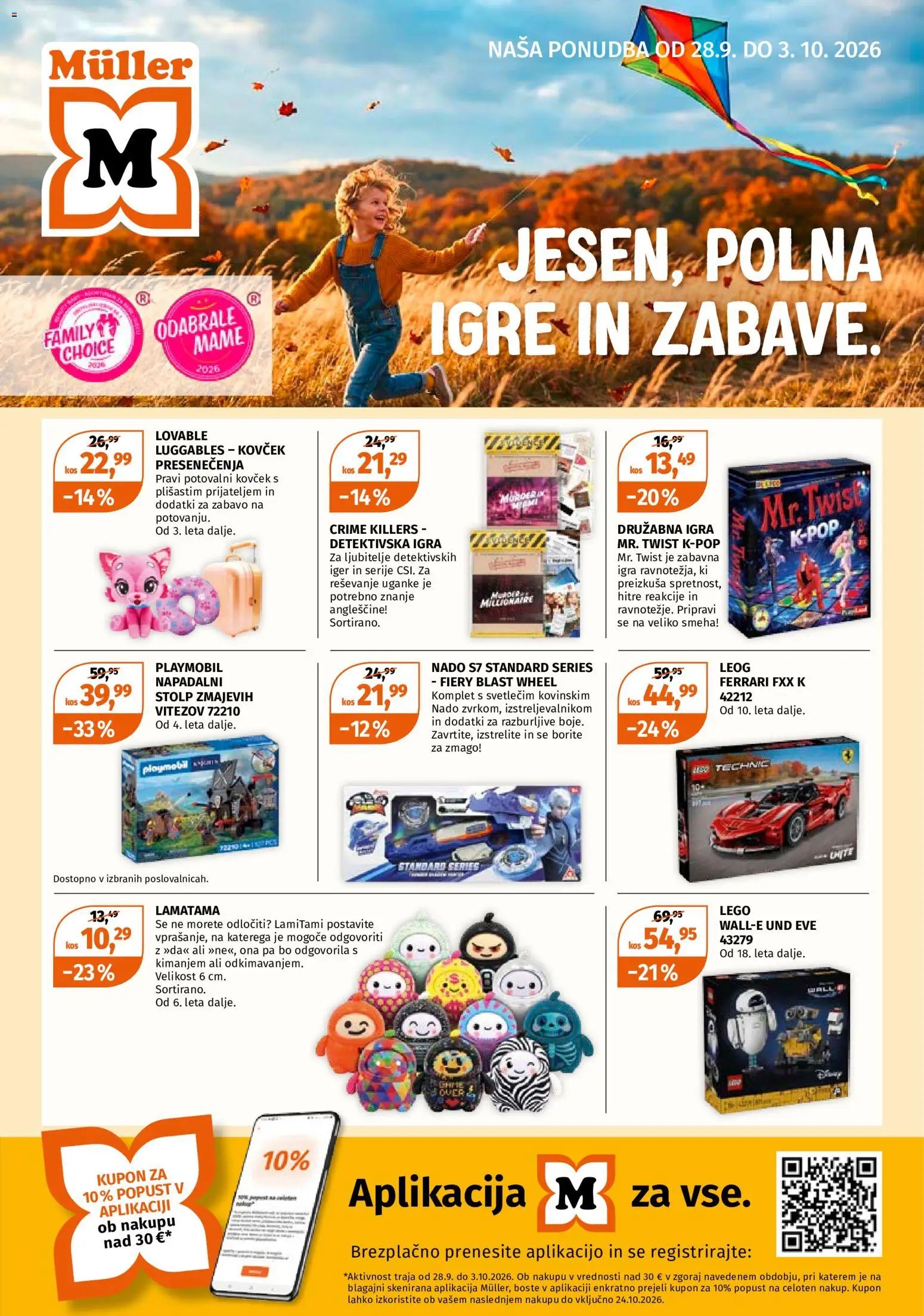 Müller katalog Jesenske radosti