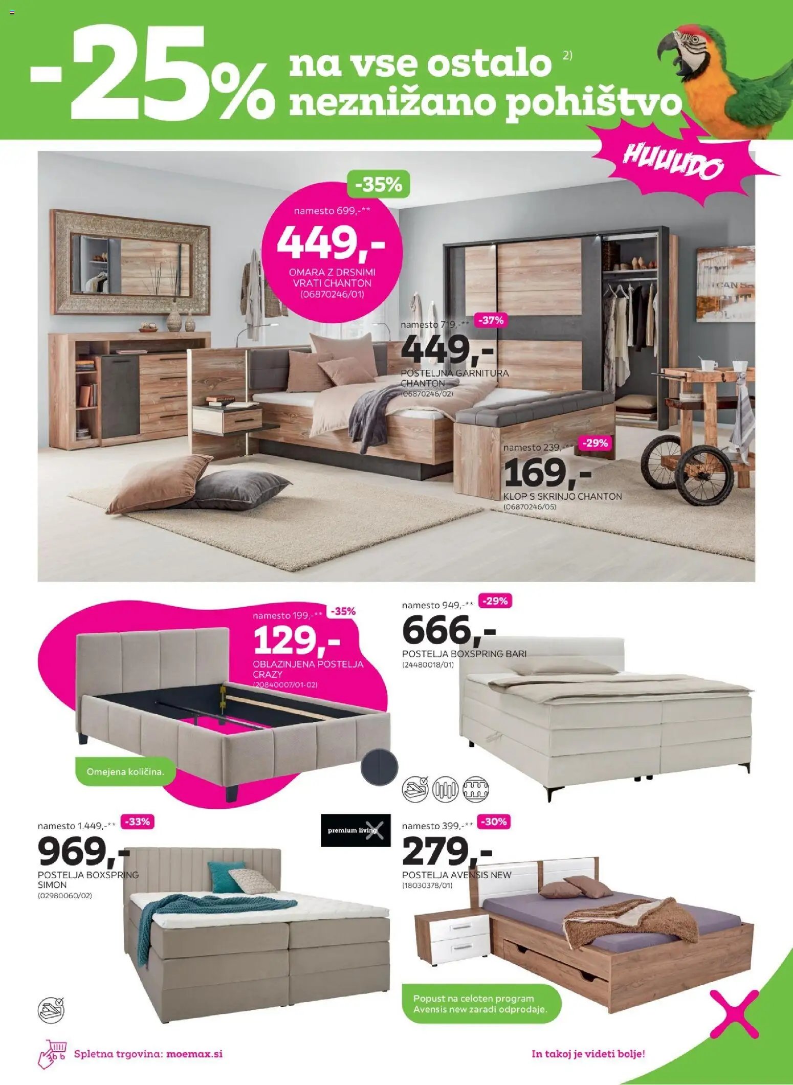 Mömax katalog poletno znižanje do -70%