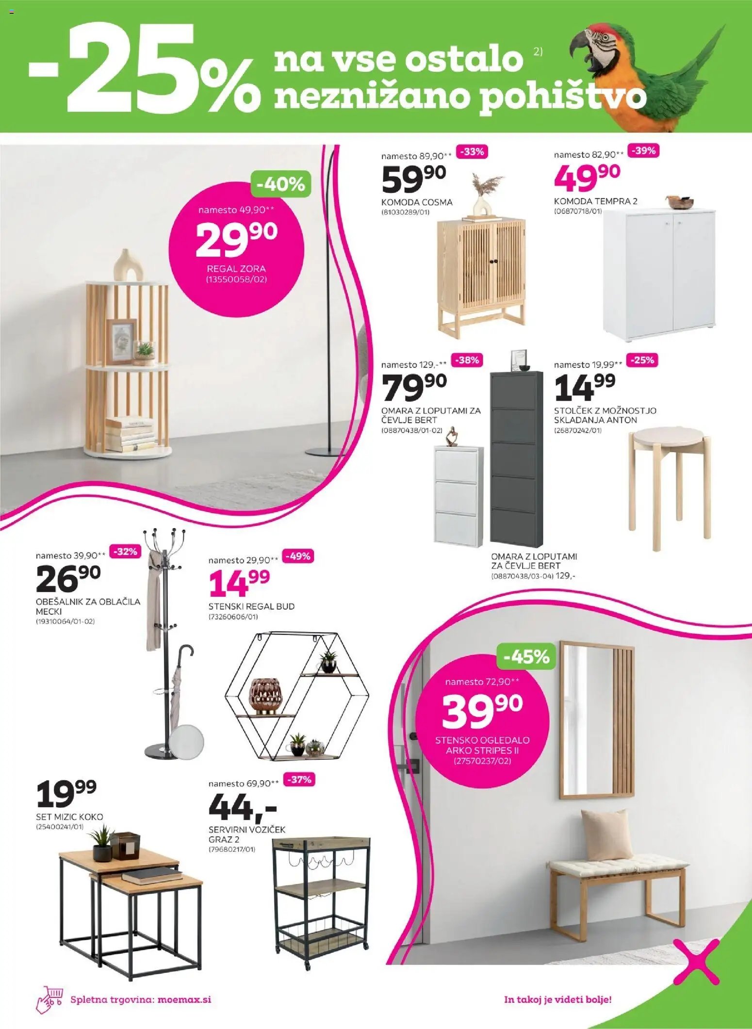Mömax katalog poletno znižanje do -70%