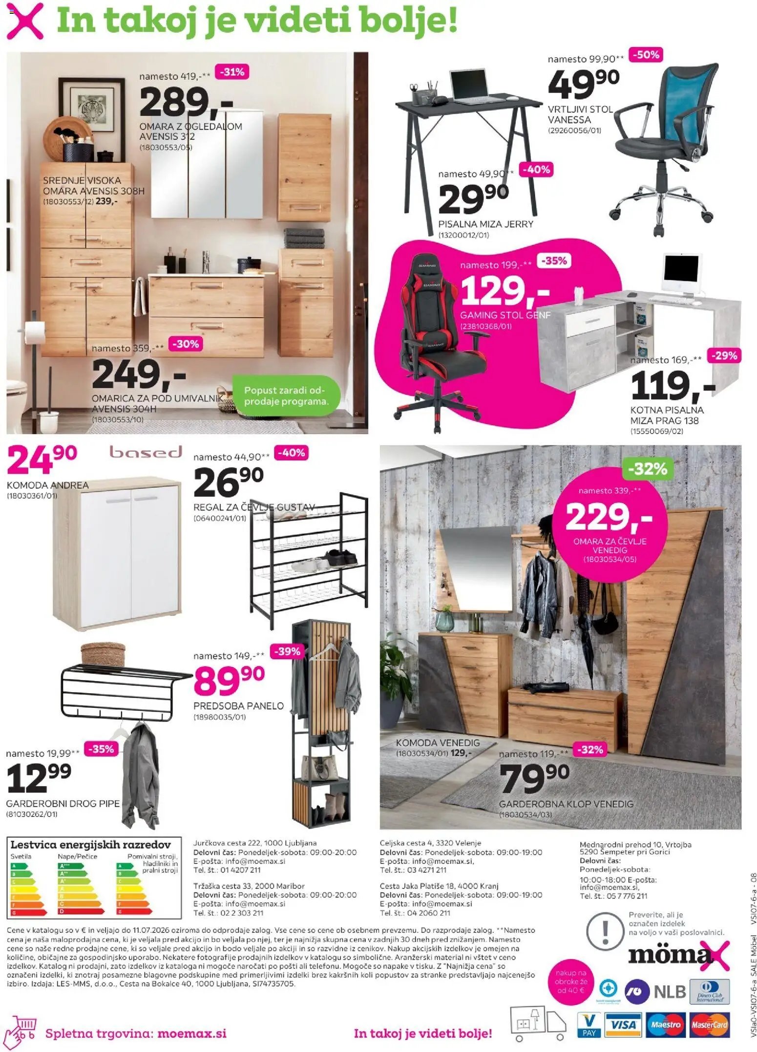 Mömax katalog poletno znižanje do -70%