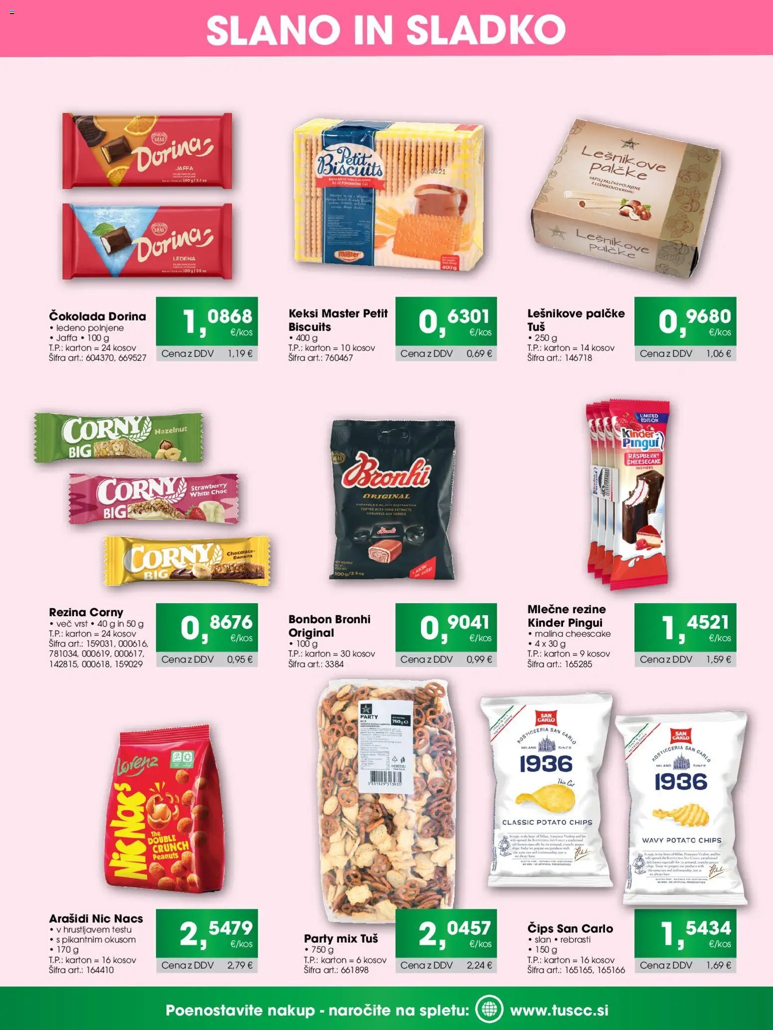 Tuš katalog cash&carry izderna ponudba
