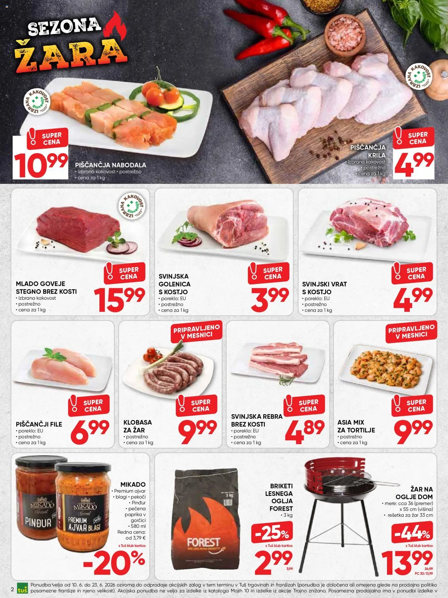 Tuš katalog