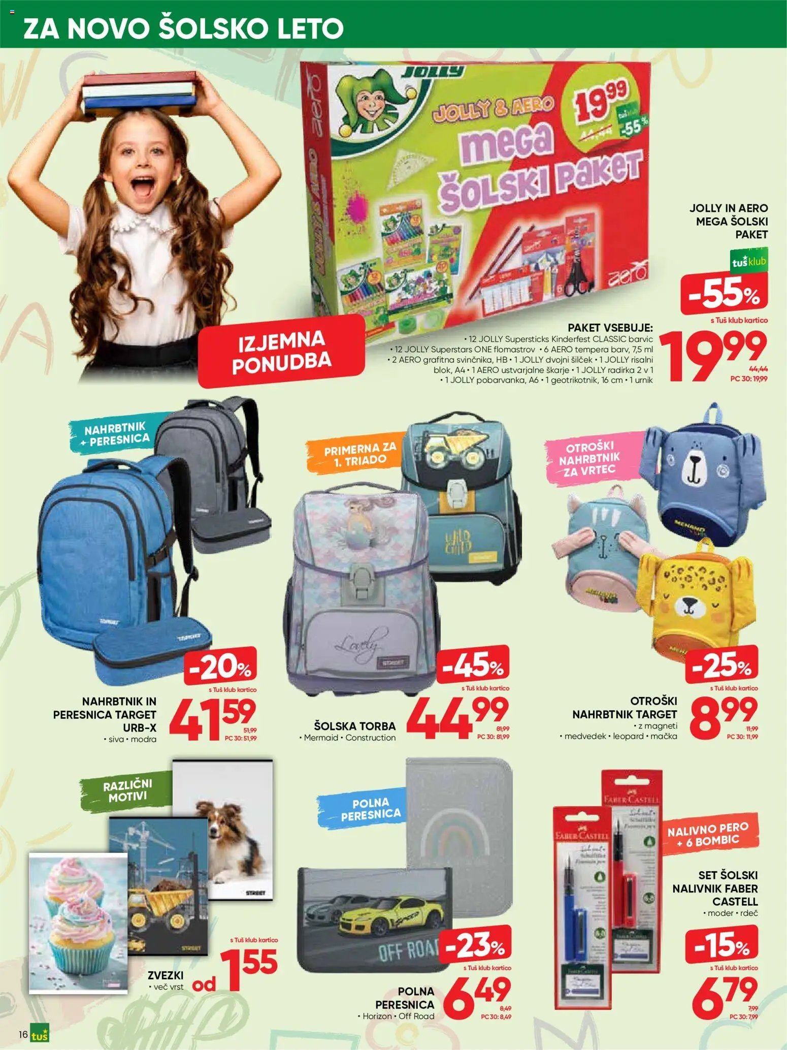 Tuš katalog