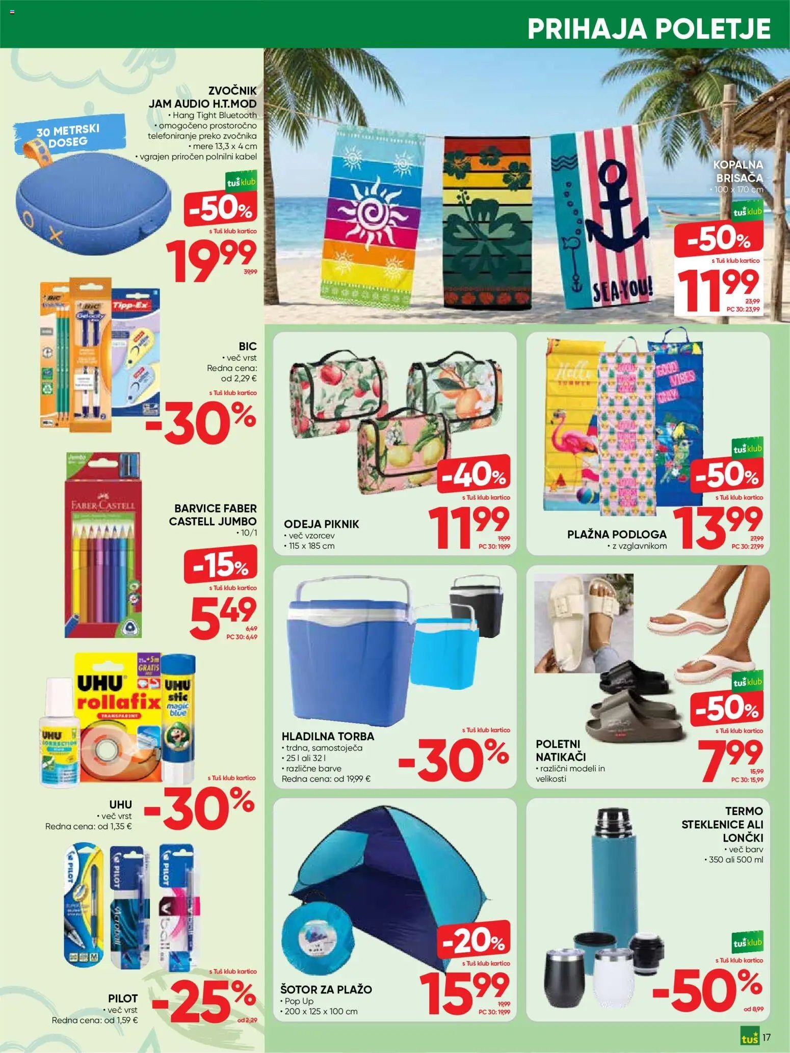 Tuš katalog