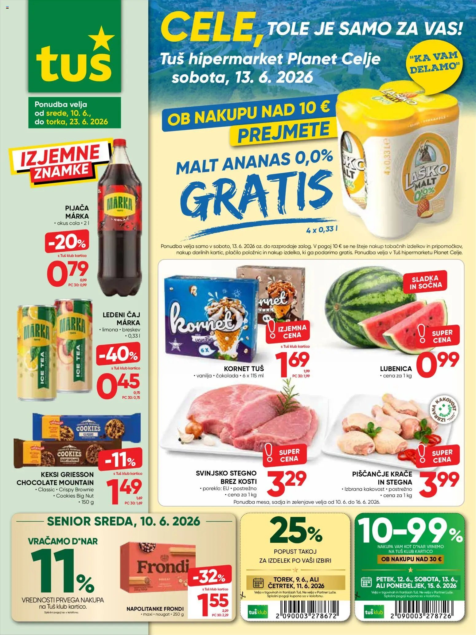 Tuš katalog