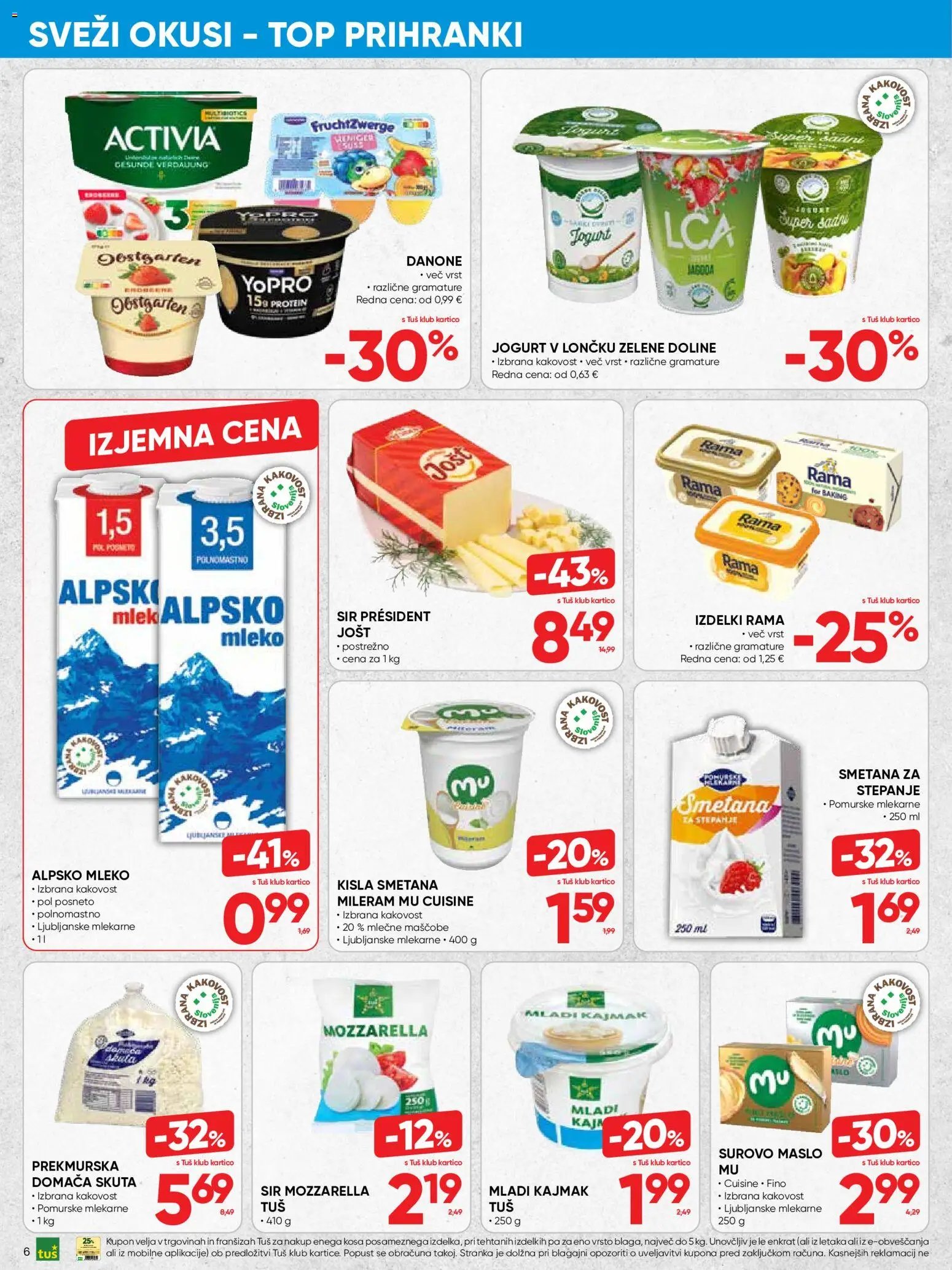 Tuš katalog