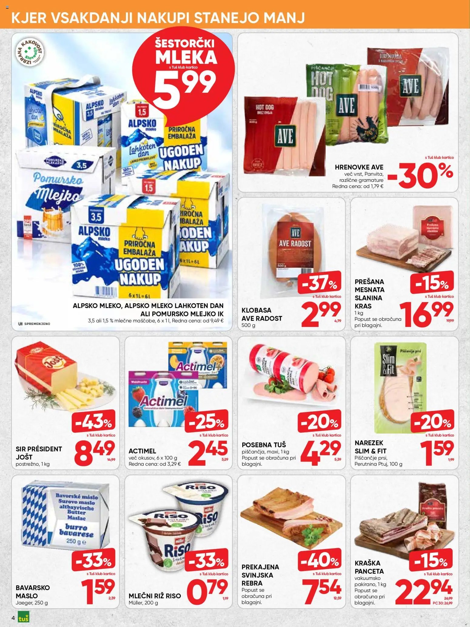 Tuš - Katalog super cena