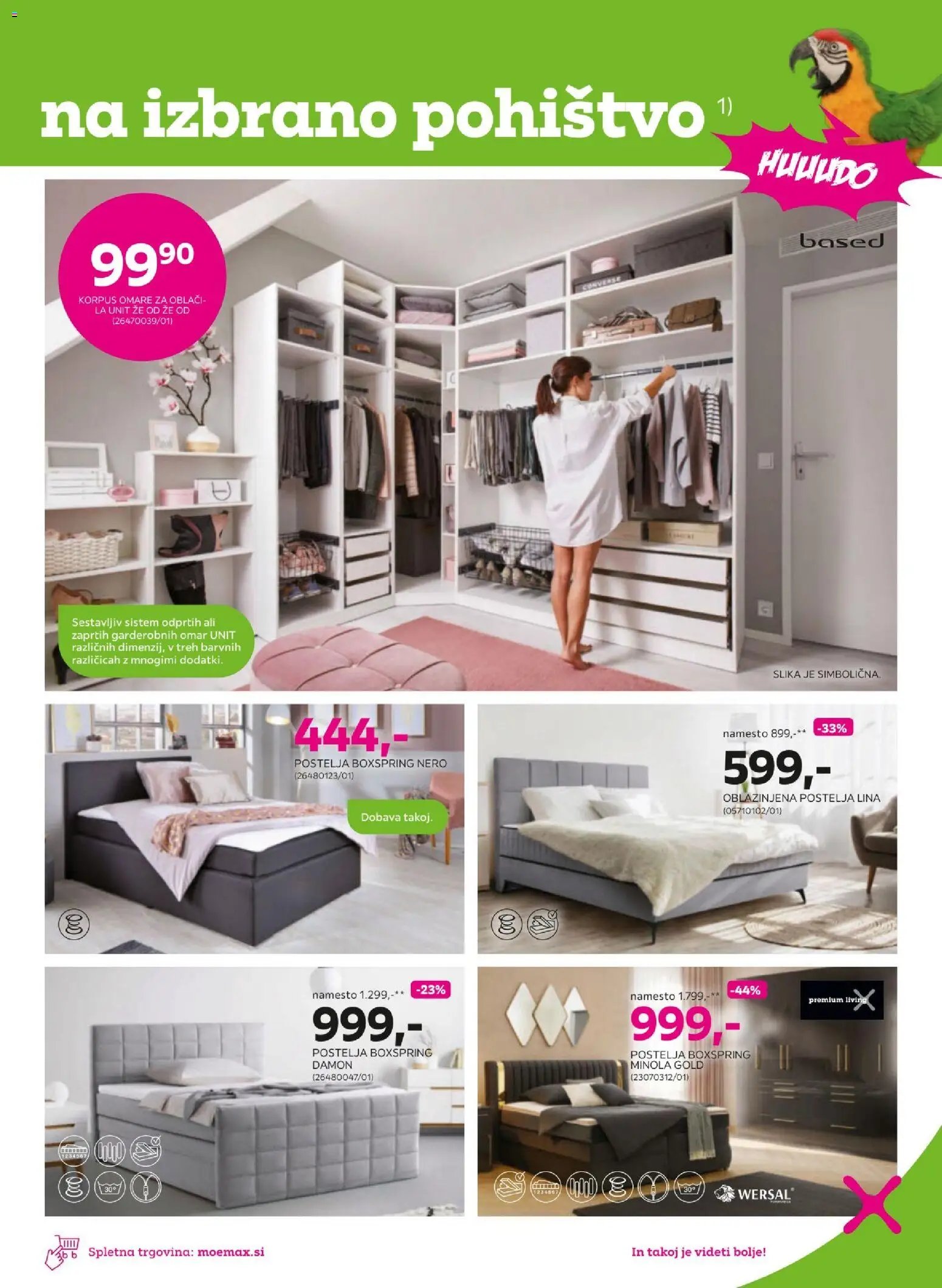 Mömax - Do -50% na izbrano pohištvo
