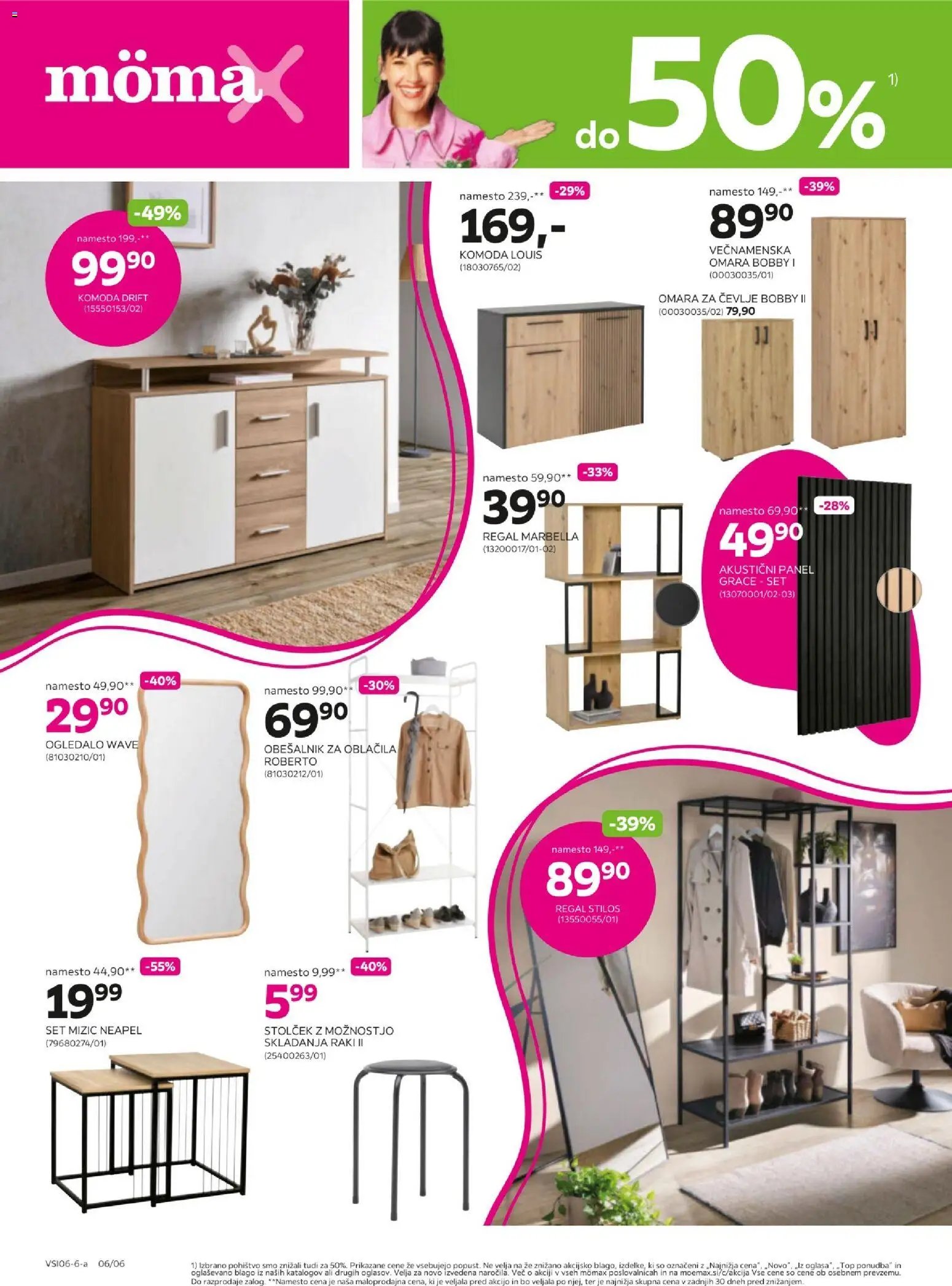 Mömax - Do -50% na izbrano pohištvo