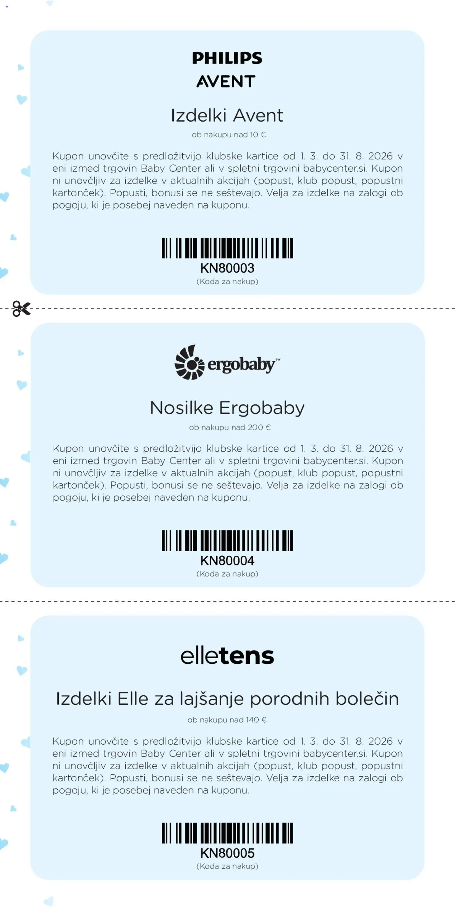 Baby center katalog hura nosečka (2026-05-25 - 2026-06-30)