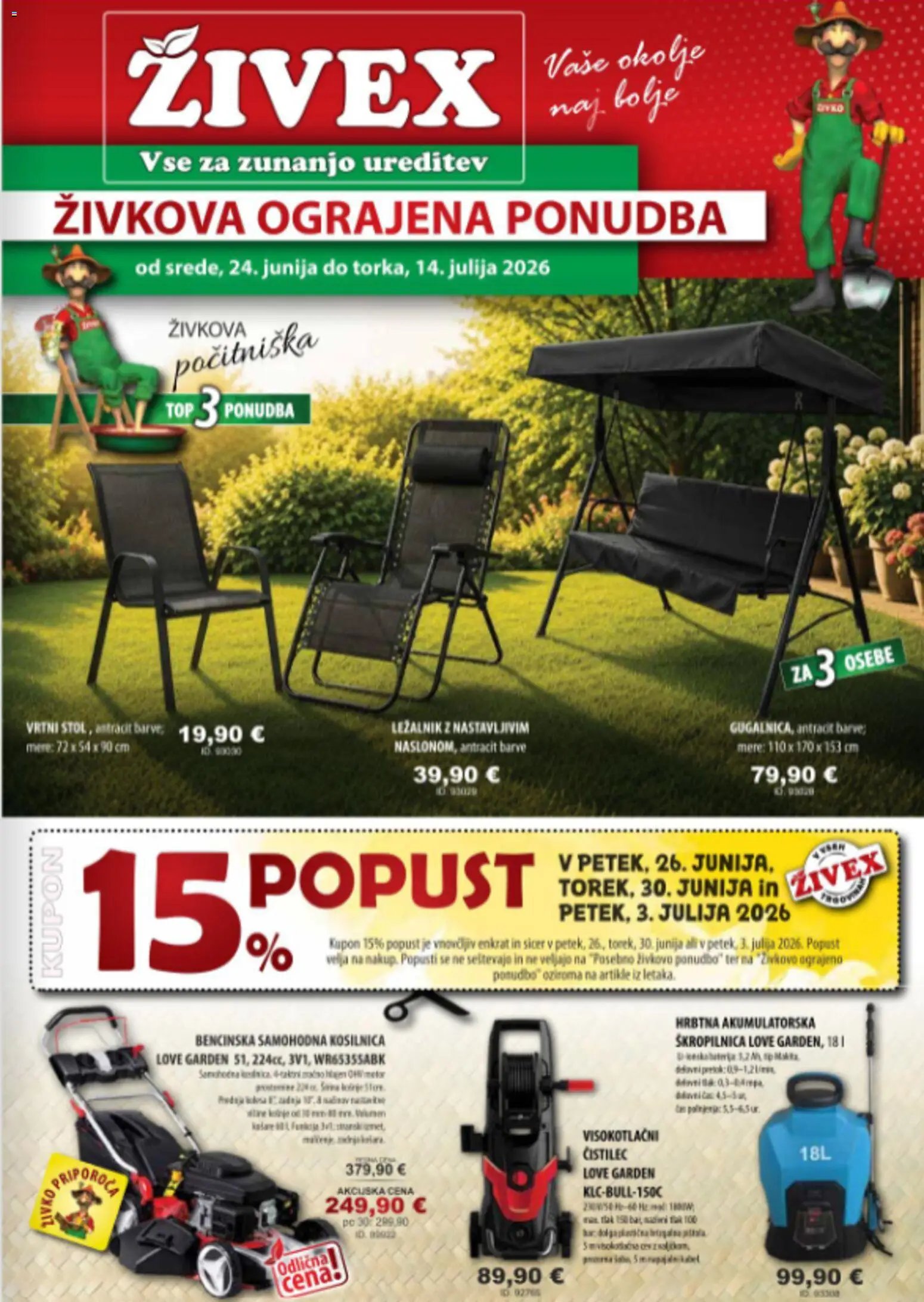 Živex katalog