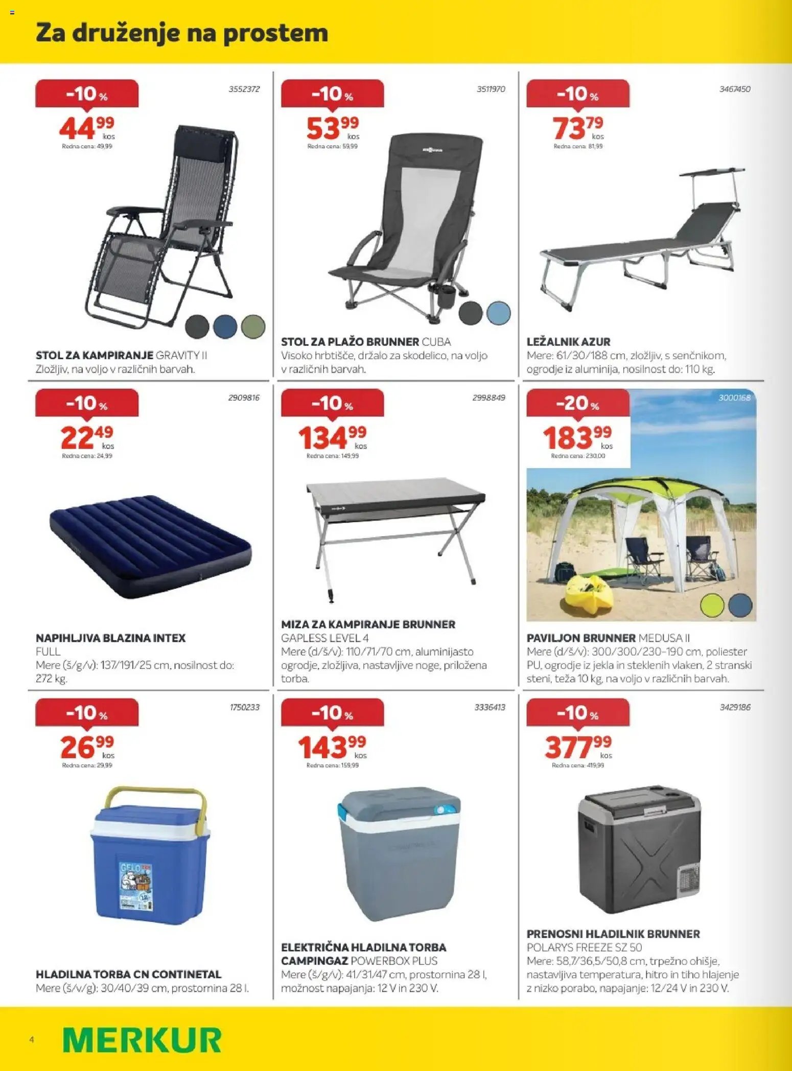 Merkur katalog
