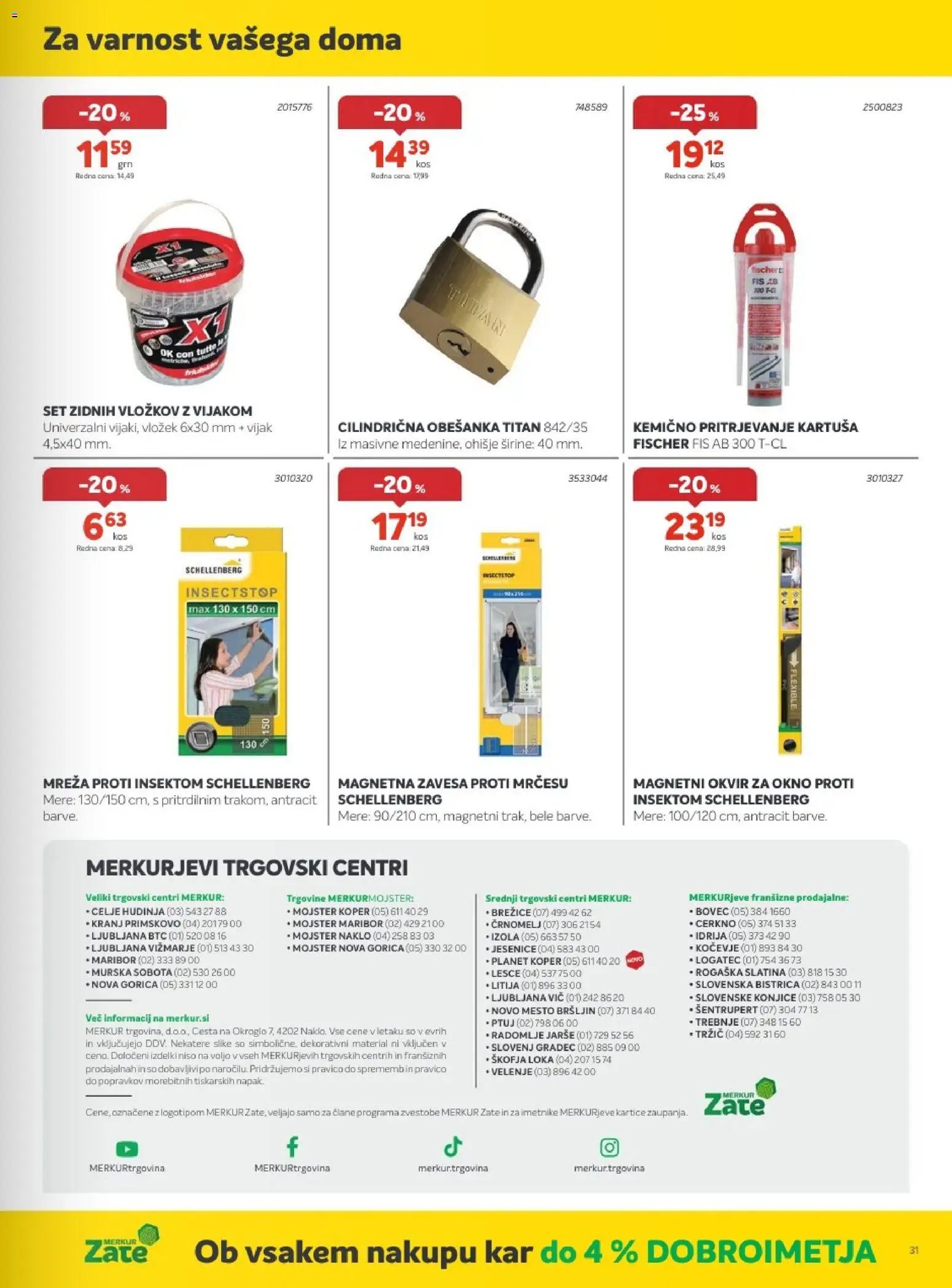 Merkur katalog