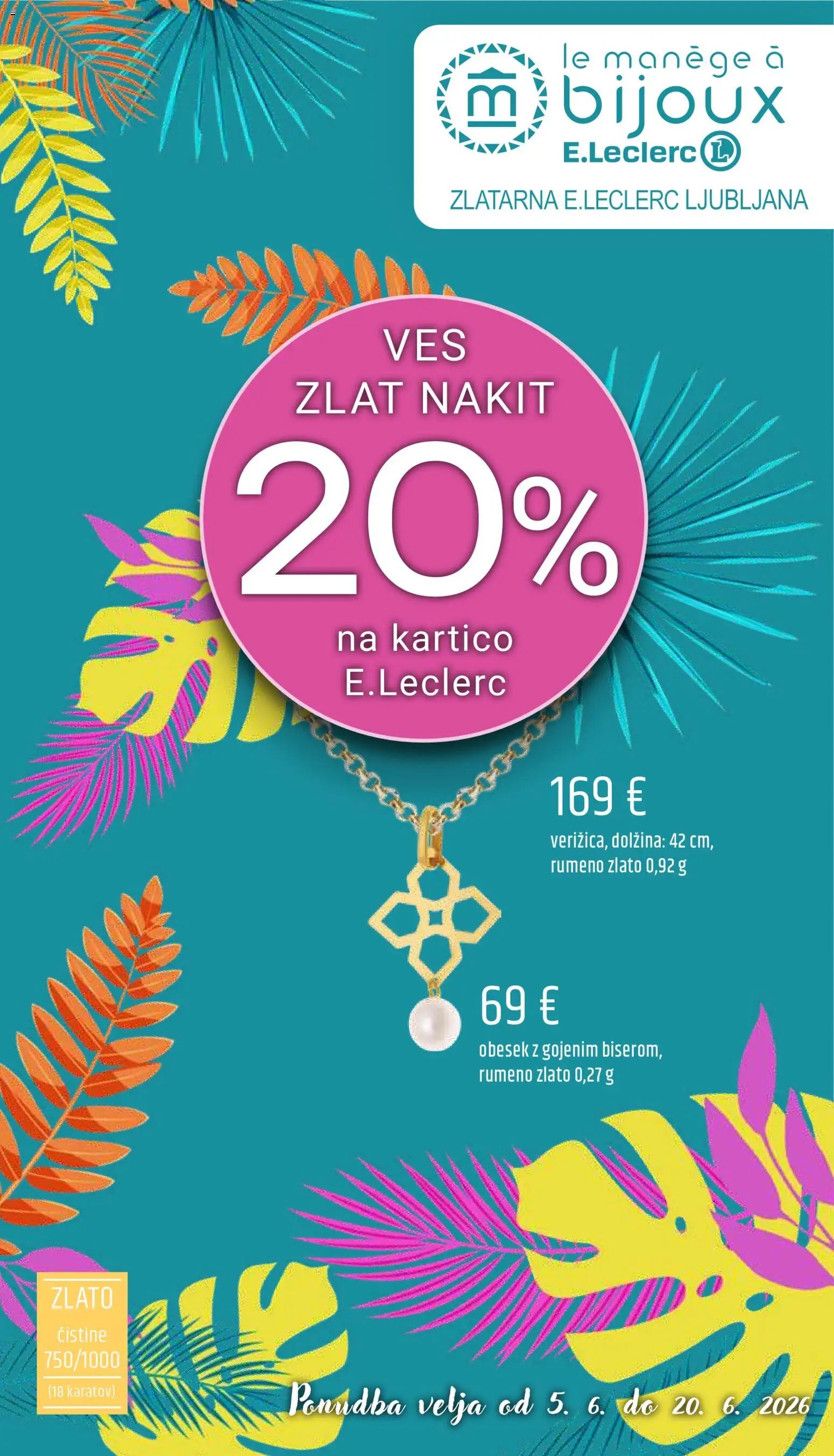 E.leclerc katalog zlatarna