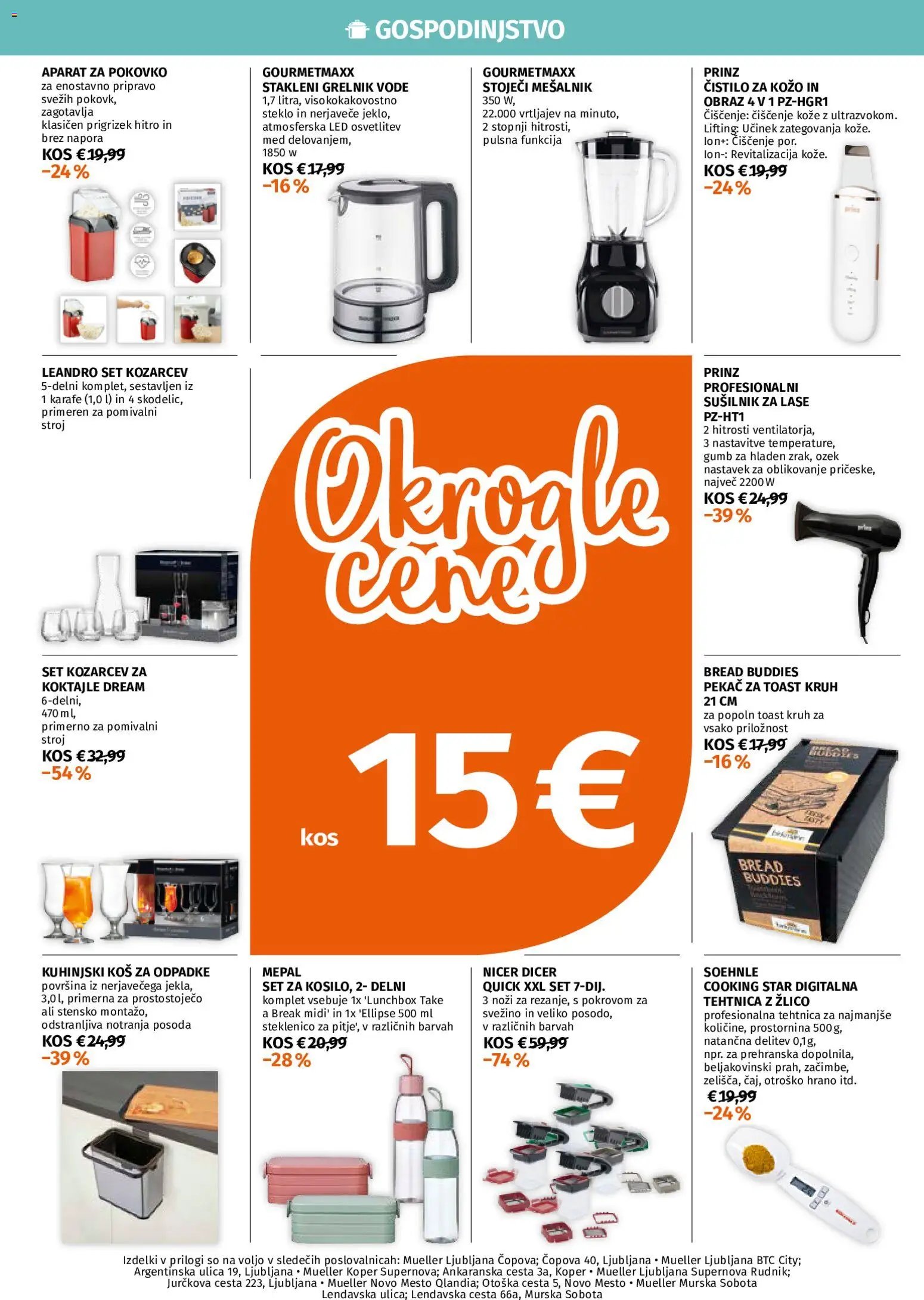 Müller katalog gospodinjstvo