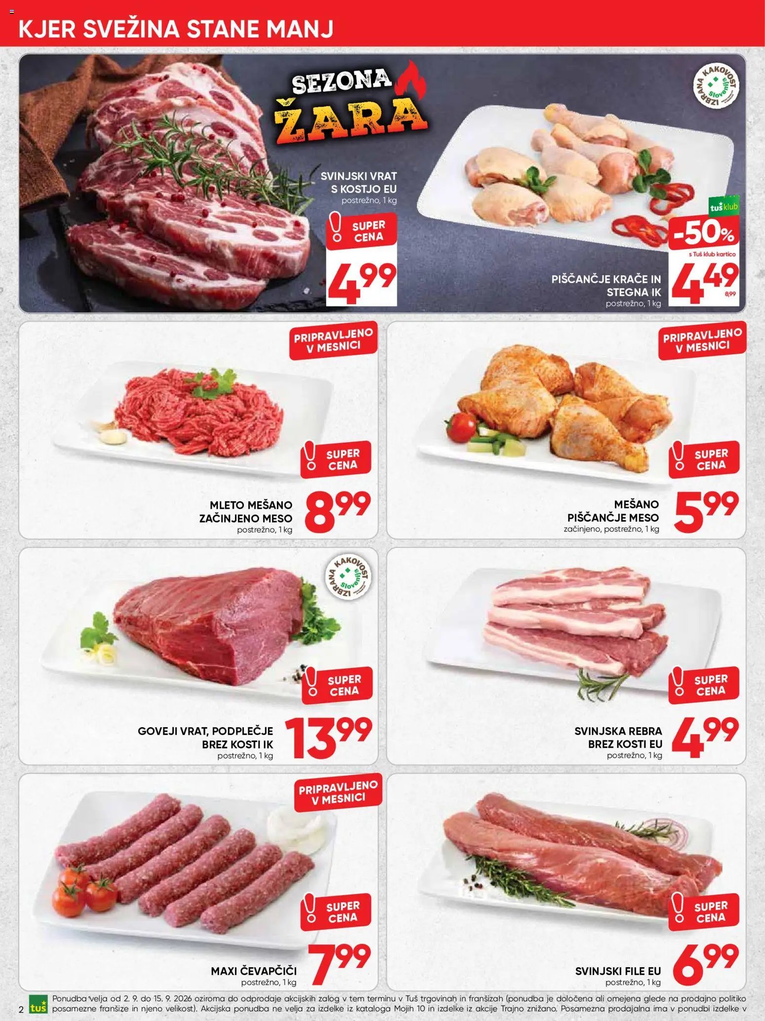 Tuš katalog