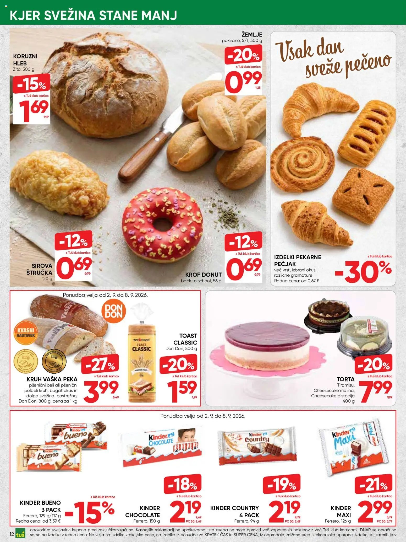 Tuš katalog