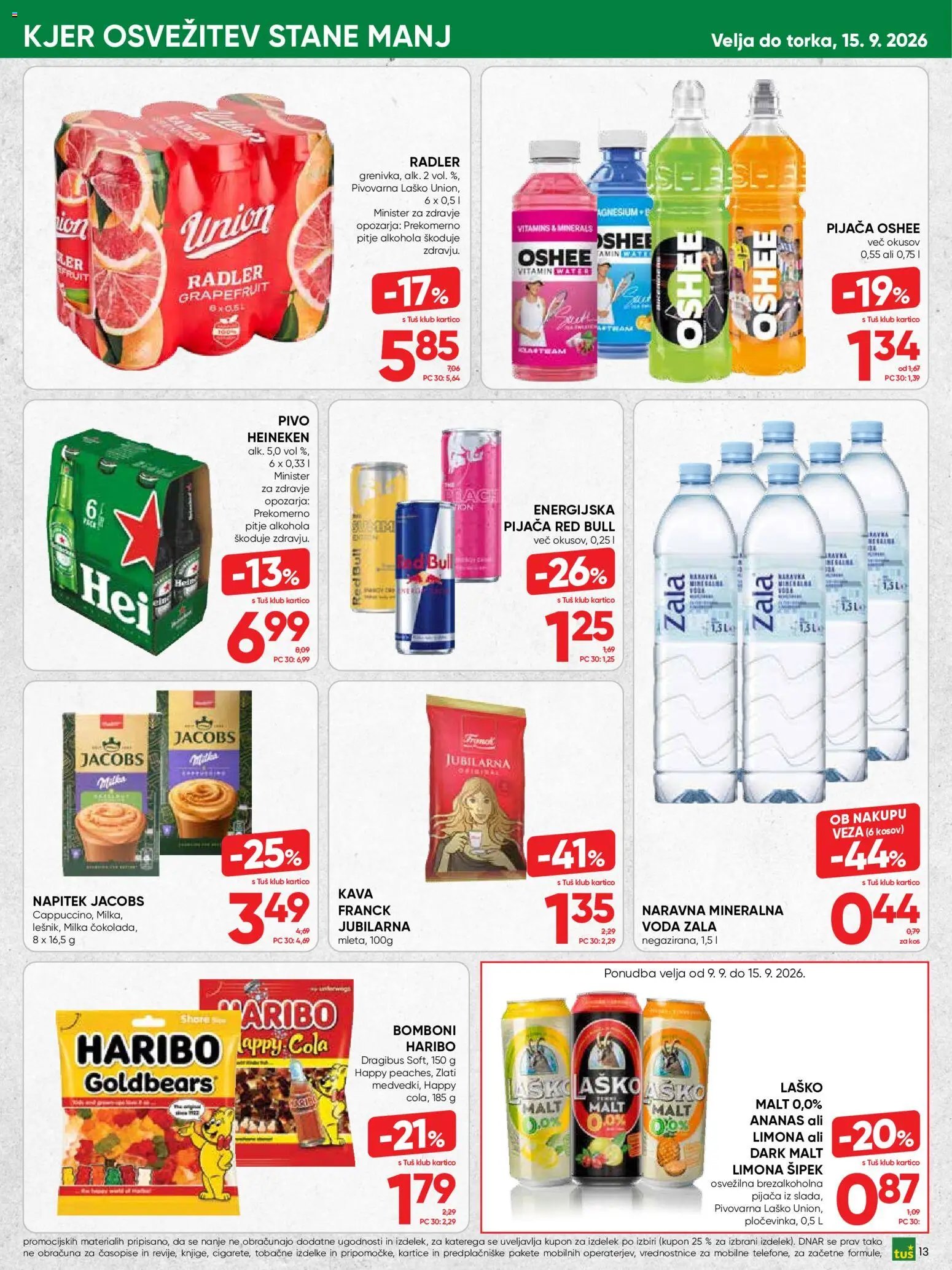 Tuš katalog