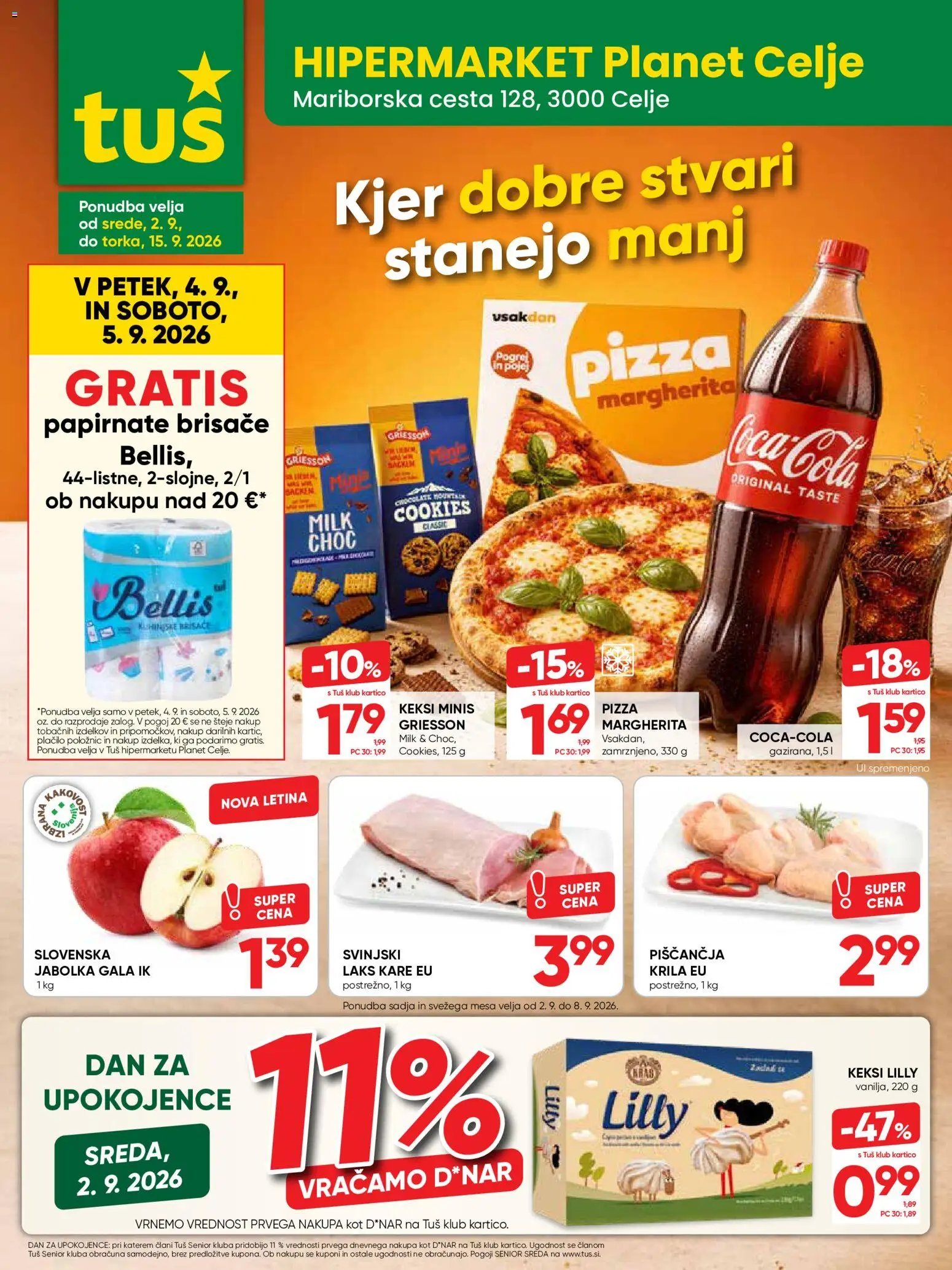 Tuš katalog