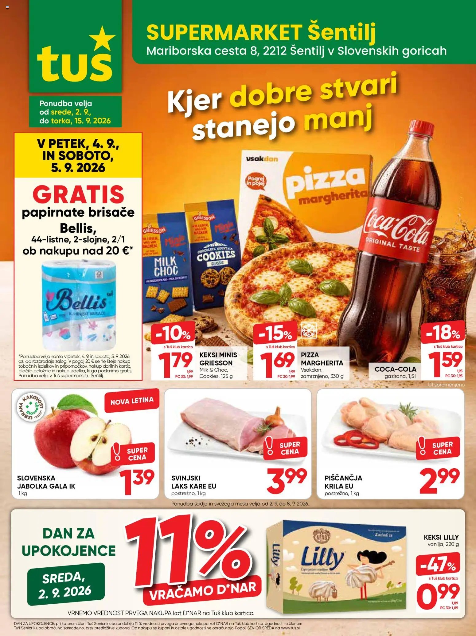 Tuš katalog