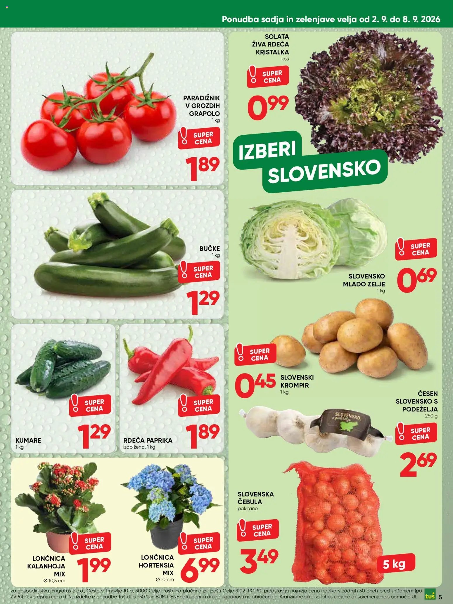Tuš katalog