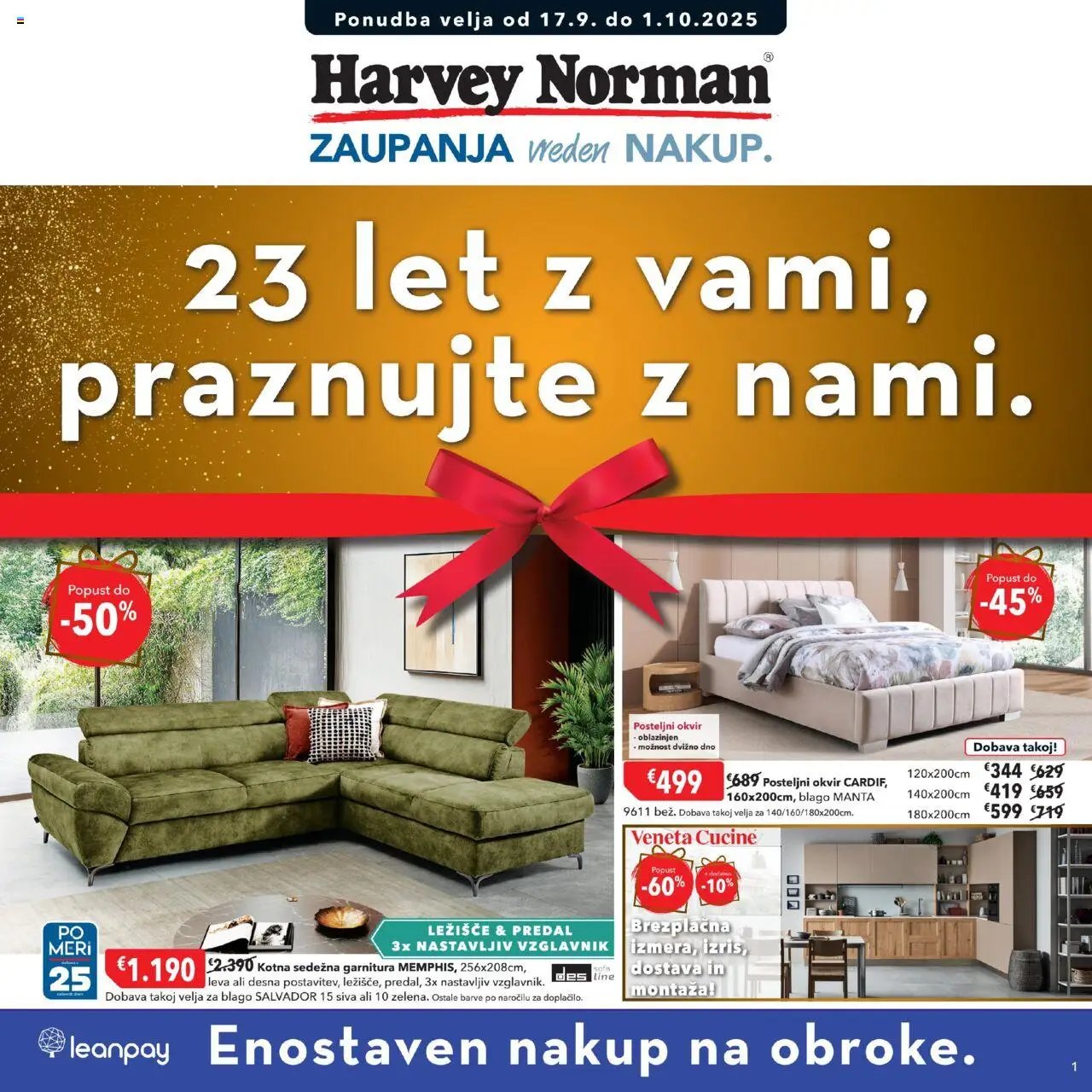 Harvey Norman katalog (2025-09-17 - 2025-10-01)