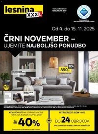 XXXL Lesnina - Black friday (2025-11-04 - 2025-11-15)