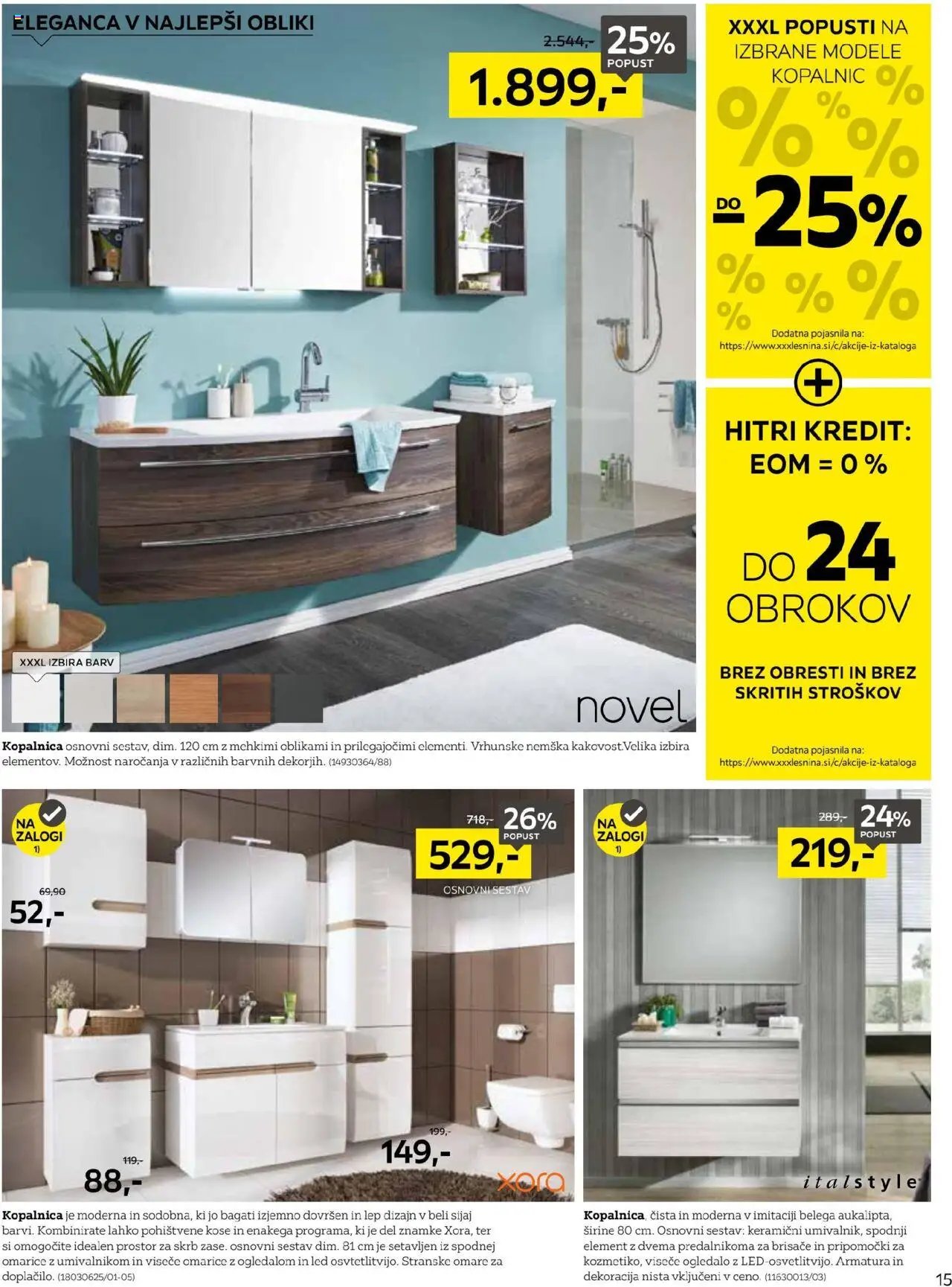 XXXL Lesnina katalog jesen najboljših cen (2025-09-30 - 2025-10-22)