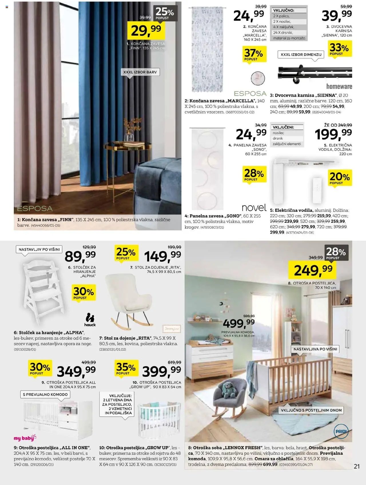 XXXL Lesnina katalog jesen najboljših cen (2025-09-30 - 2025-10-22)