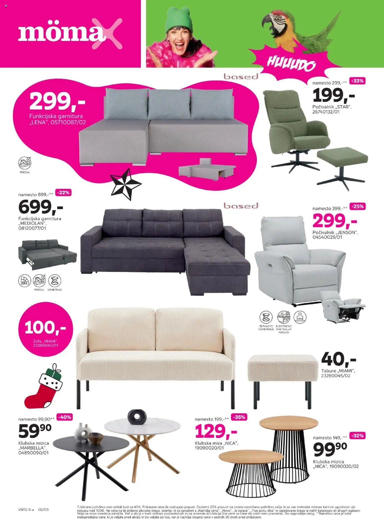 Mömax katalog do -40% popust na izbrano pohištvo (2025-12-01 - 2025-12-13)