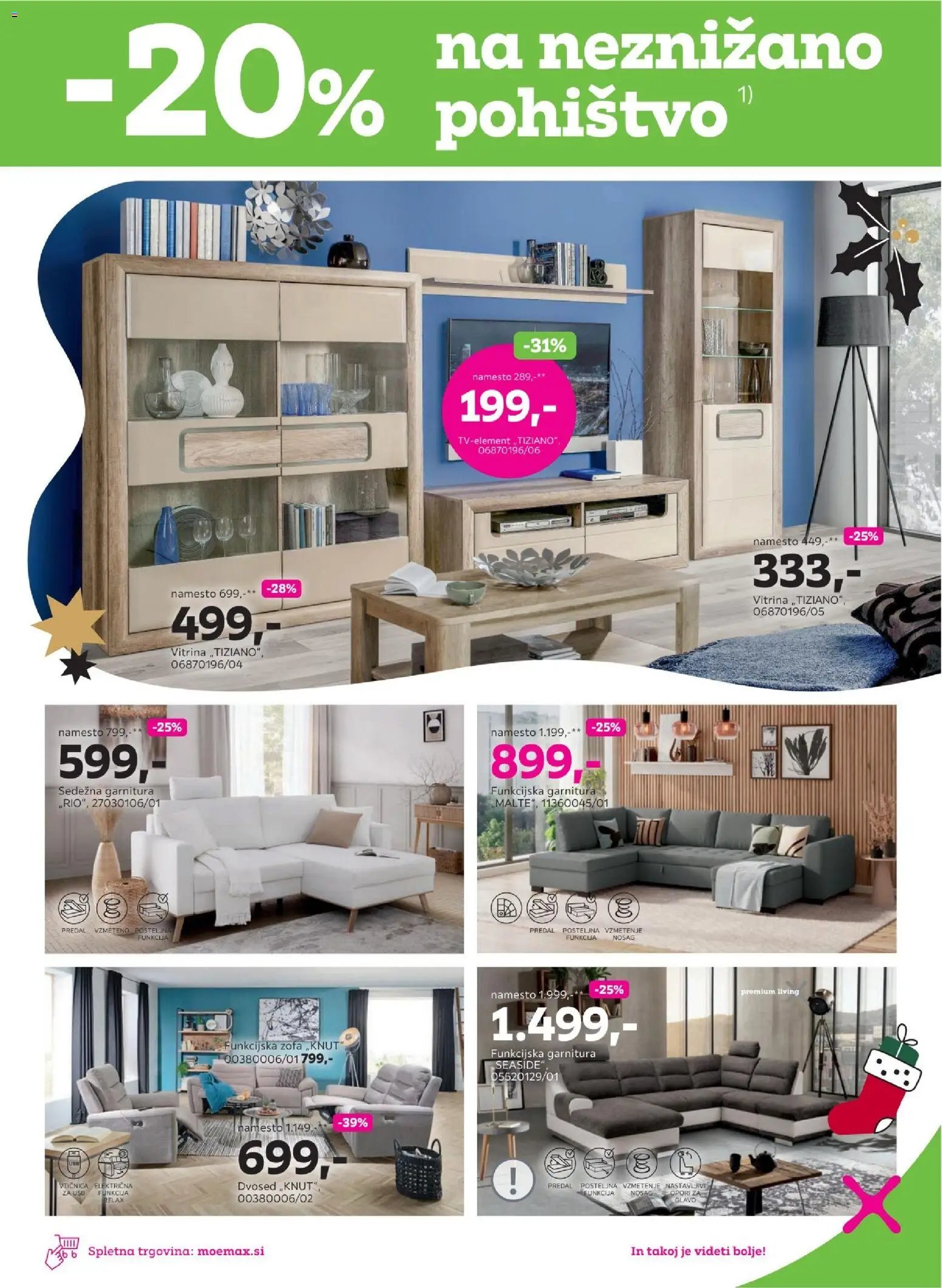 Mömax katalog do -40% popust na izbrano pohištvo (2025-12-01 - 2025-12-13)