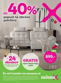 Mömax katalog do -40% popust na izbrano pohištvo (2025-12-01 - 2025-12-13)