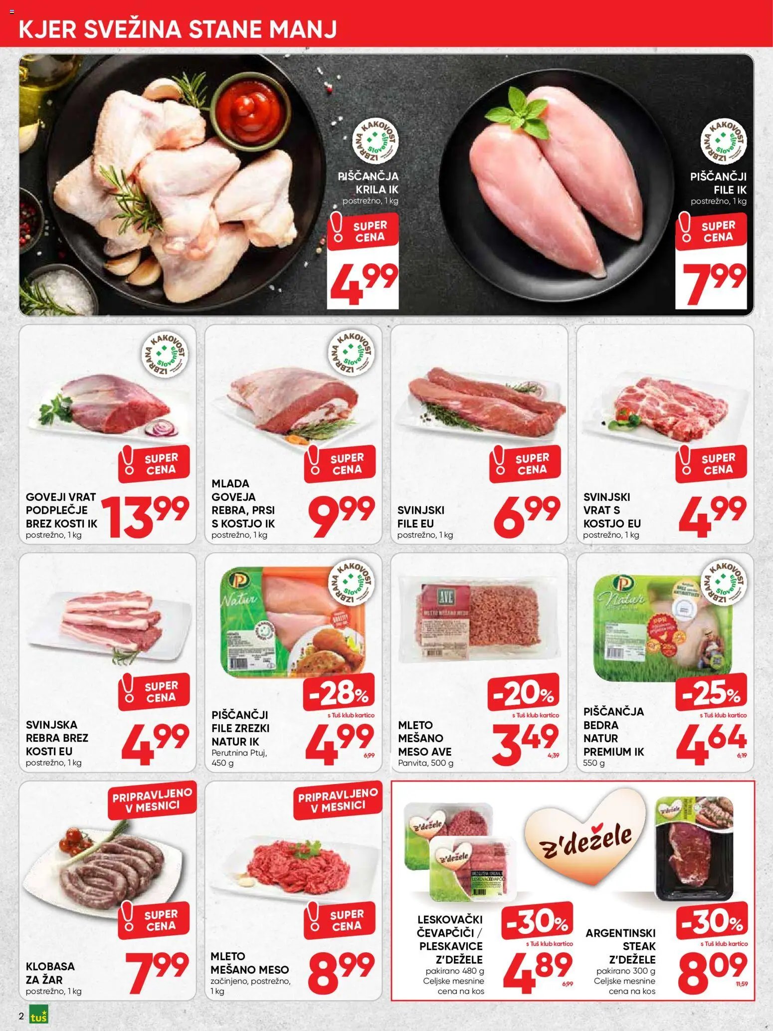Tuš - Katalog Kjer dobre stvari stanejo manj