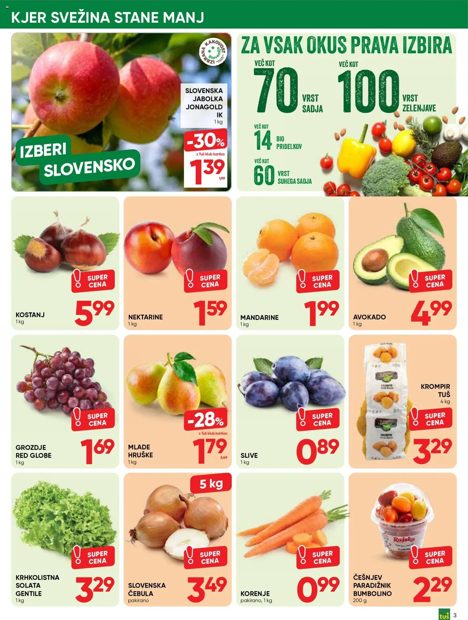 Tuš - Katalog Kjer dobre stvari stanejo manj