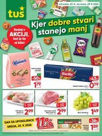 Tuš - Katalog Kjer dobre stvari stanejo manj