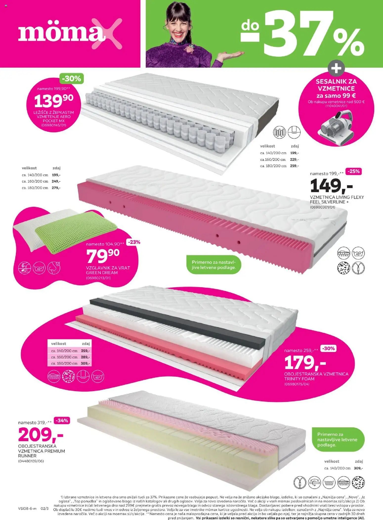 Mömax katalog vzmetnice