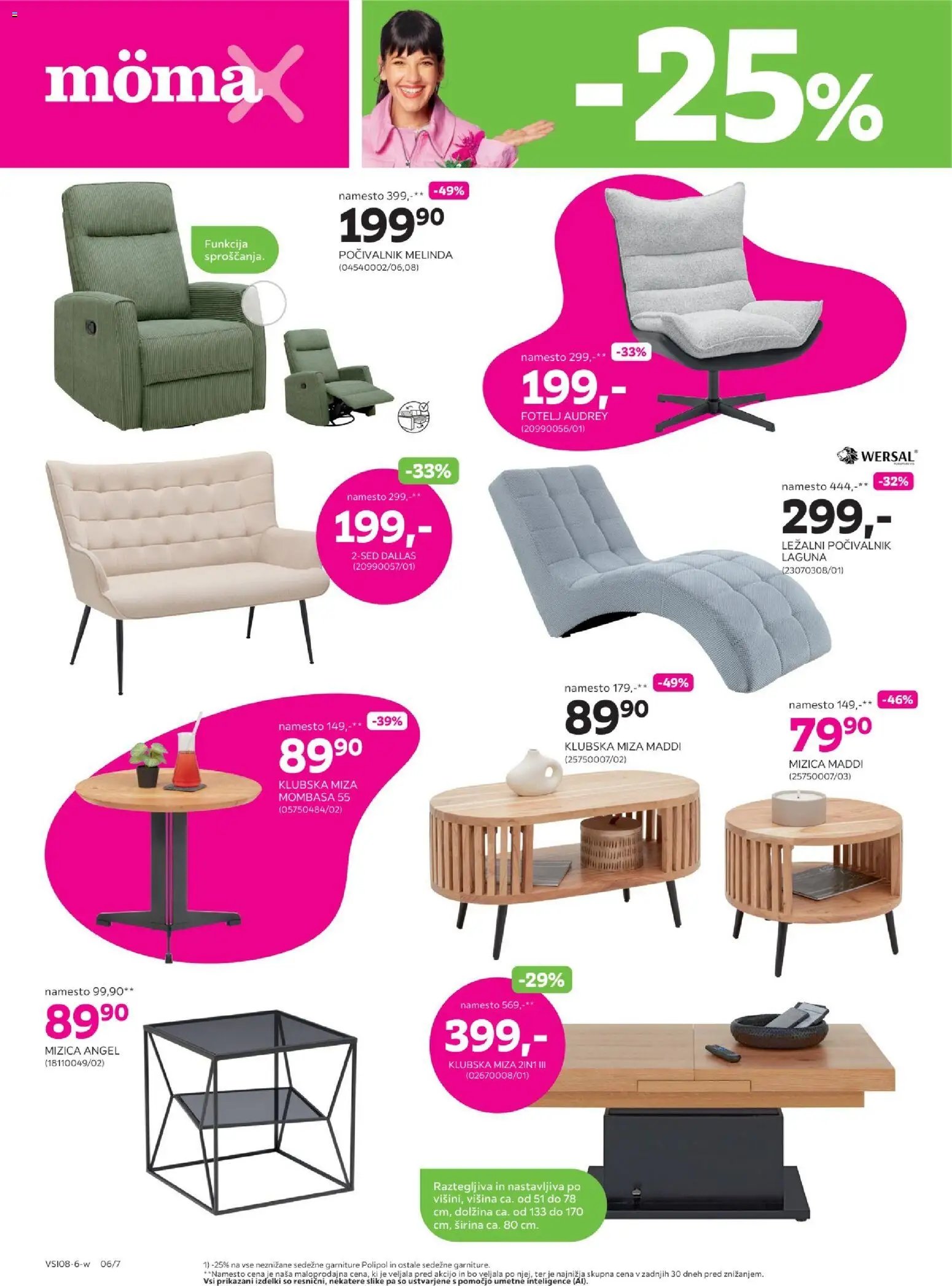 Mömax katalog sedežne garniture