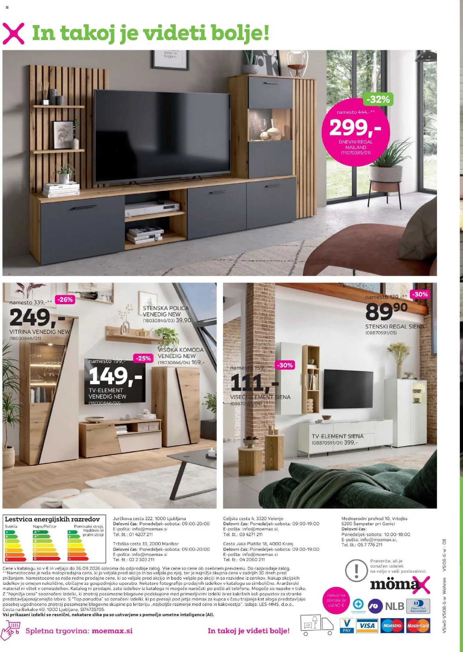 Mömax katalog sedežne garniture